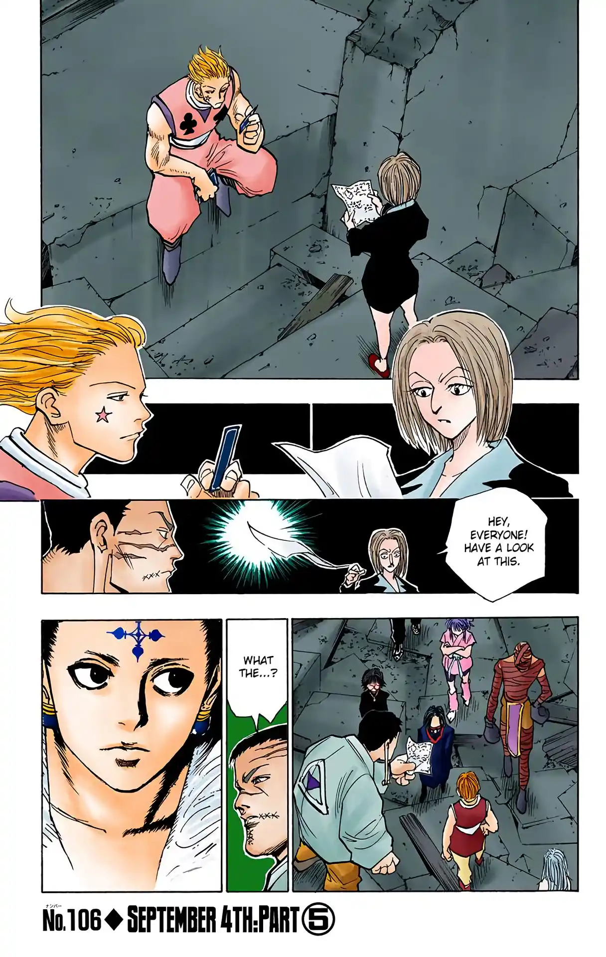 Hunter X Hunter Full Color Vol.12 Chapter 106