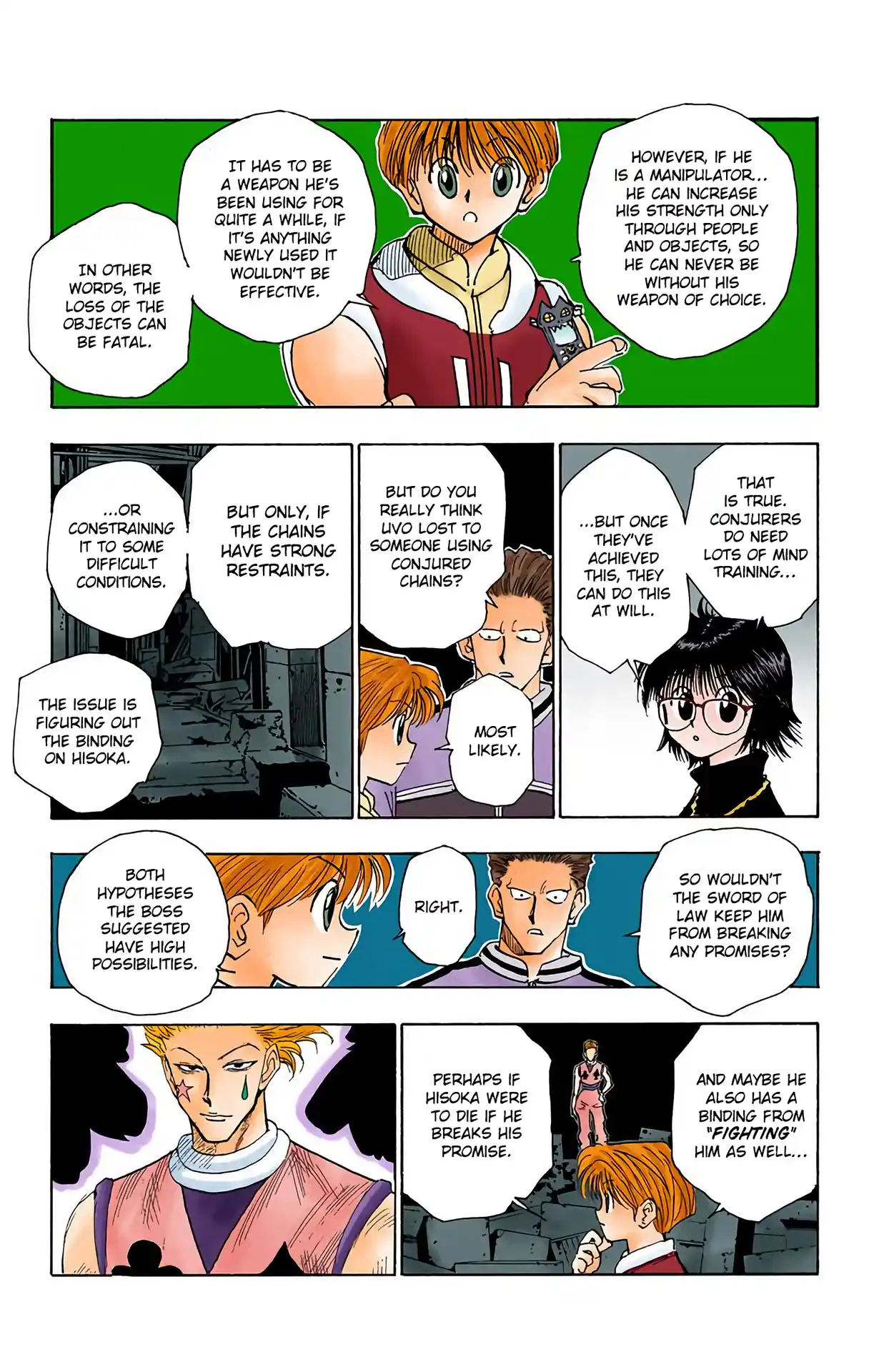 Hunter X Hunter Full Color Vol.12 Chapter 106