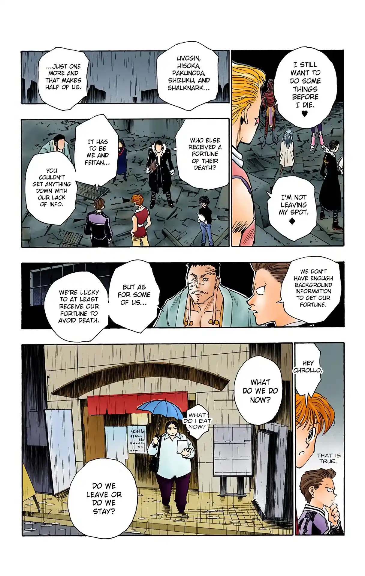 Hunter X Hunter Full Color Vol.12 Chapter 106