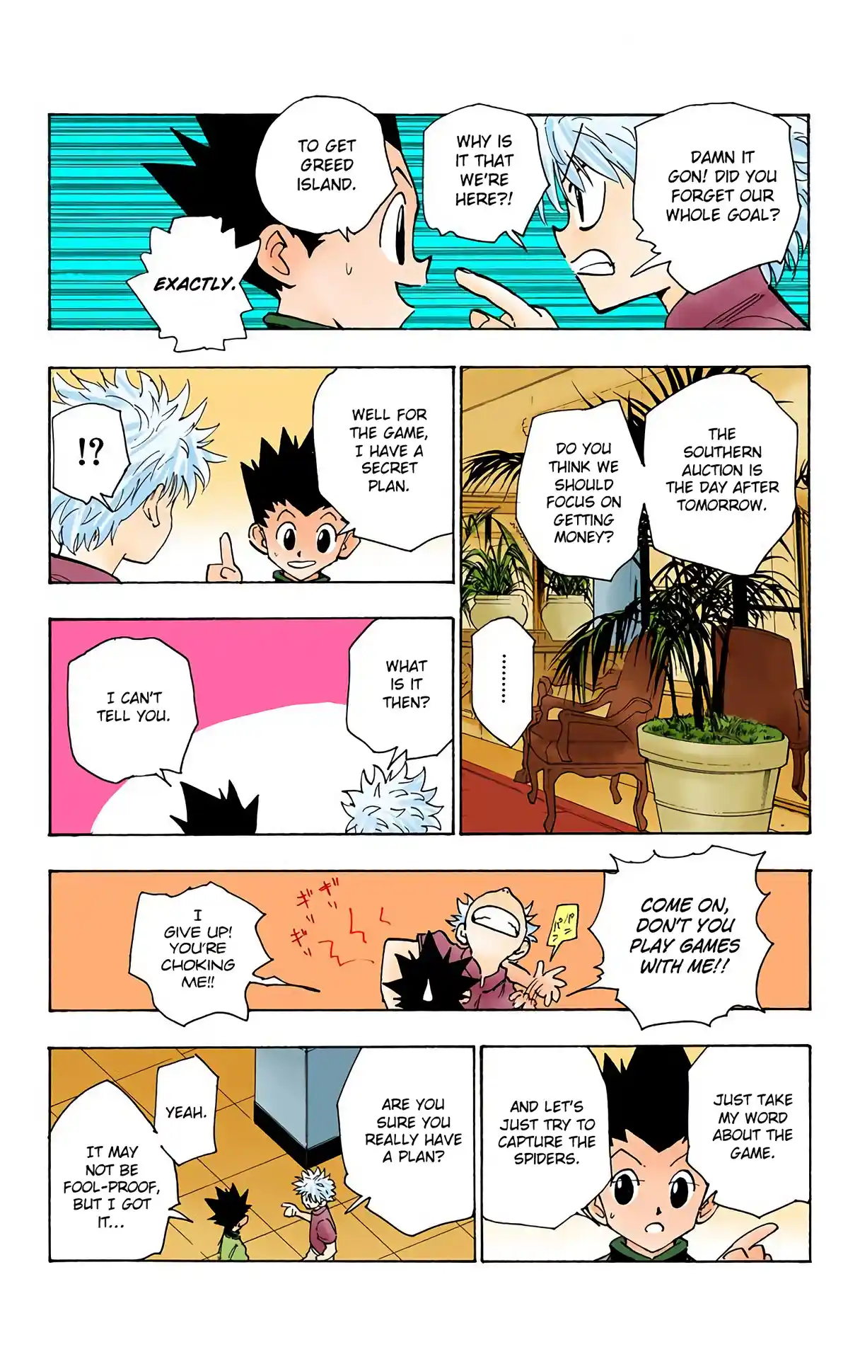 Hunter X Hunter Full Color Vol.12 Chapter 107