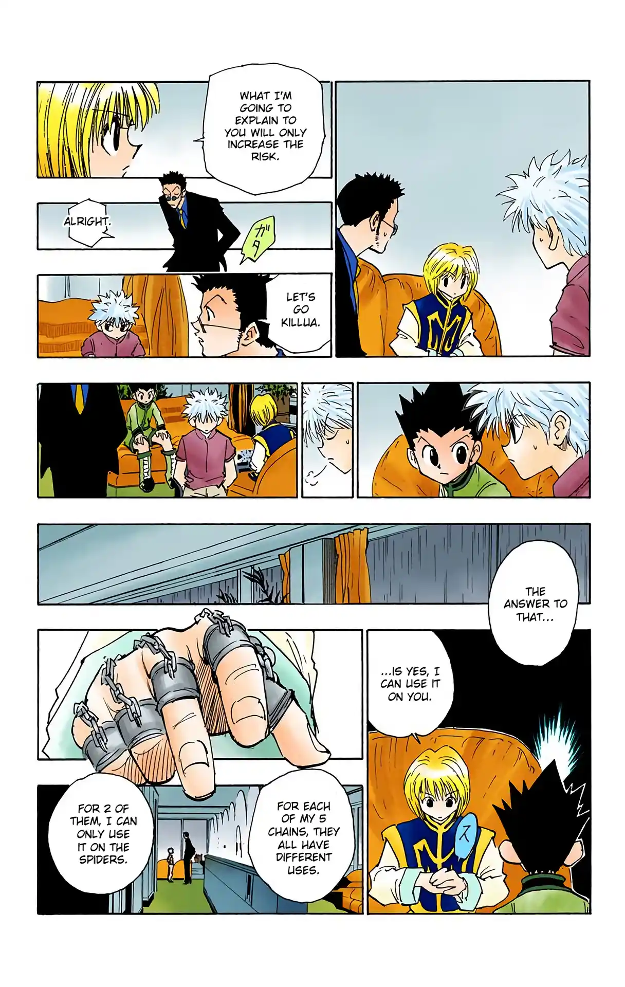 Hunter X Hunter Full Color Vol.12 Chapter 108