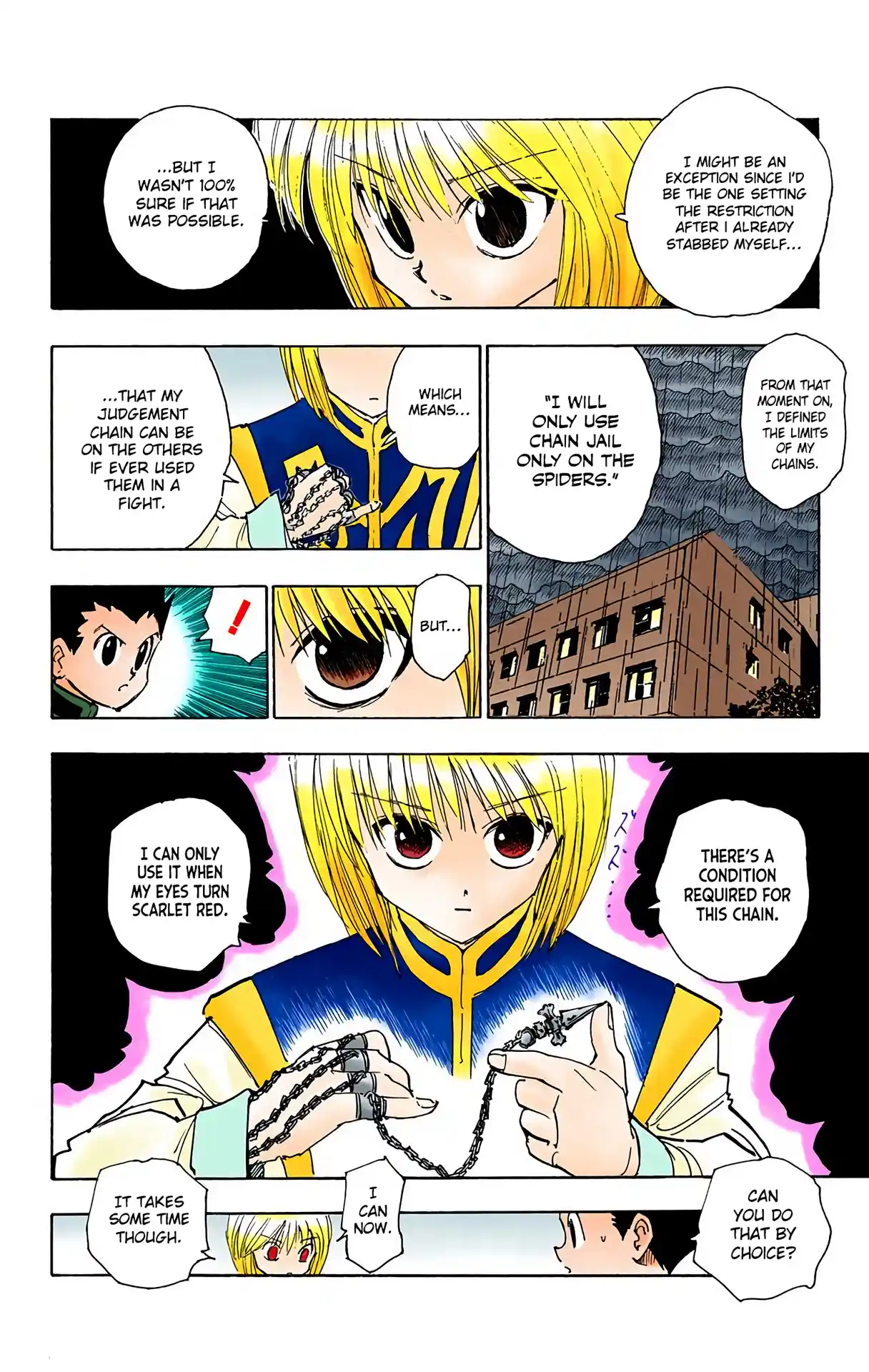 Hunter X Hunter Full Color Vol.12 Chapter 108