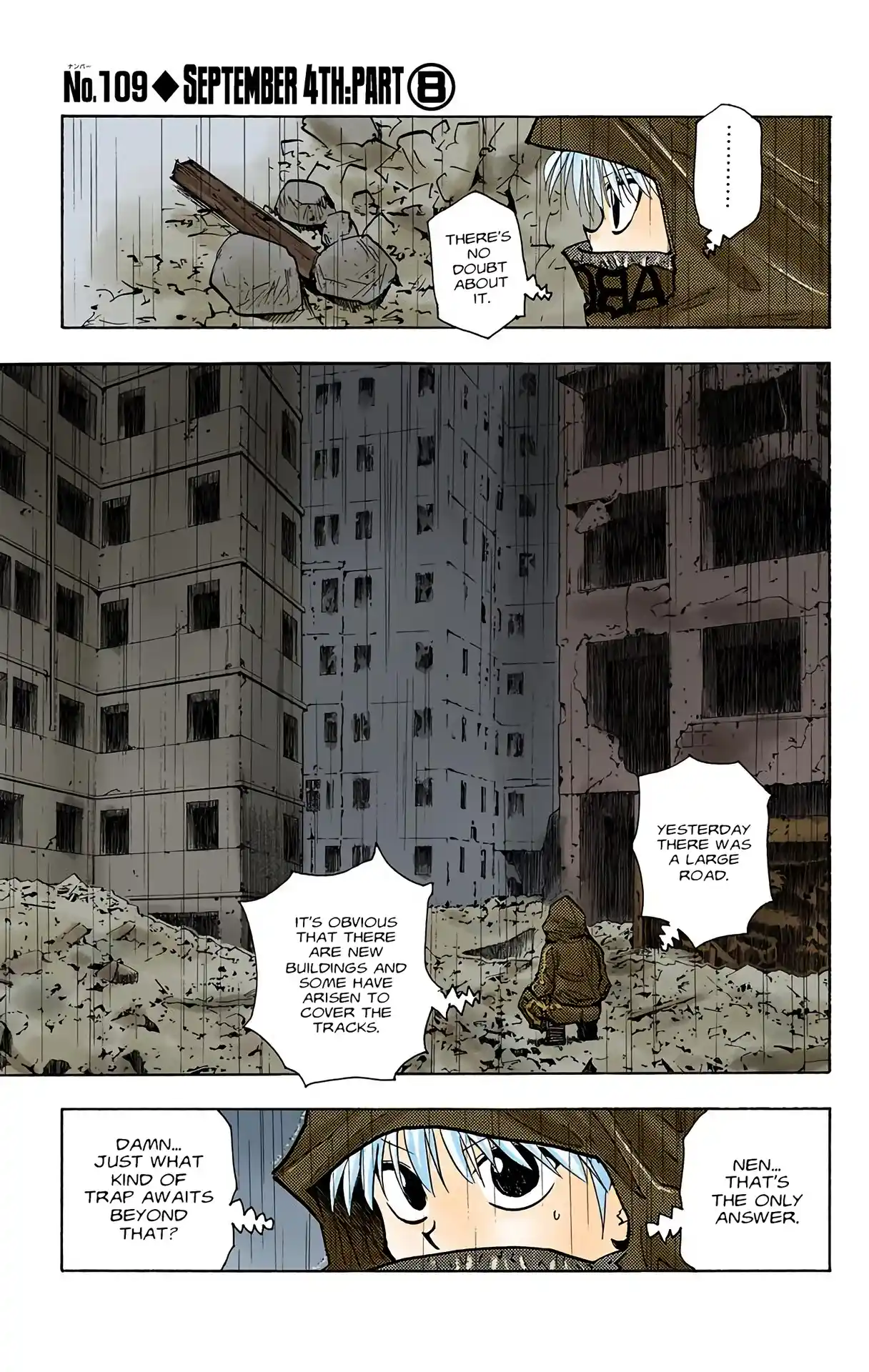 Hunter X Hunter Full Color Vol.12 Chapter 109