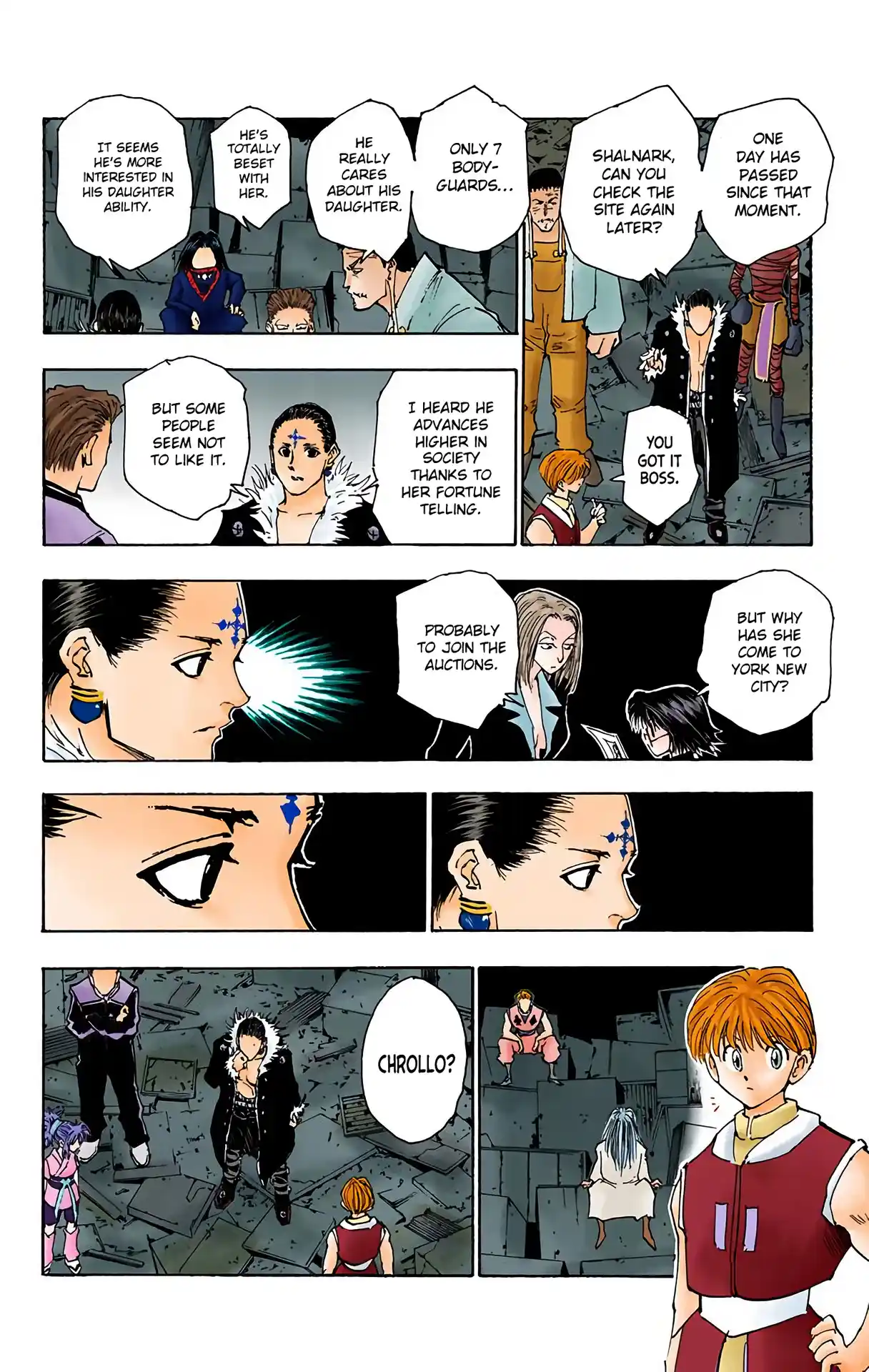 Hunter X Hunter Full Color Vol.12 Chapter 109