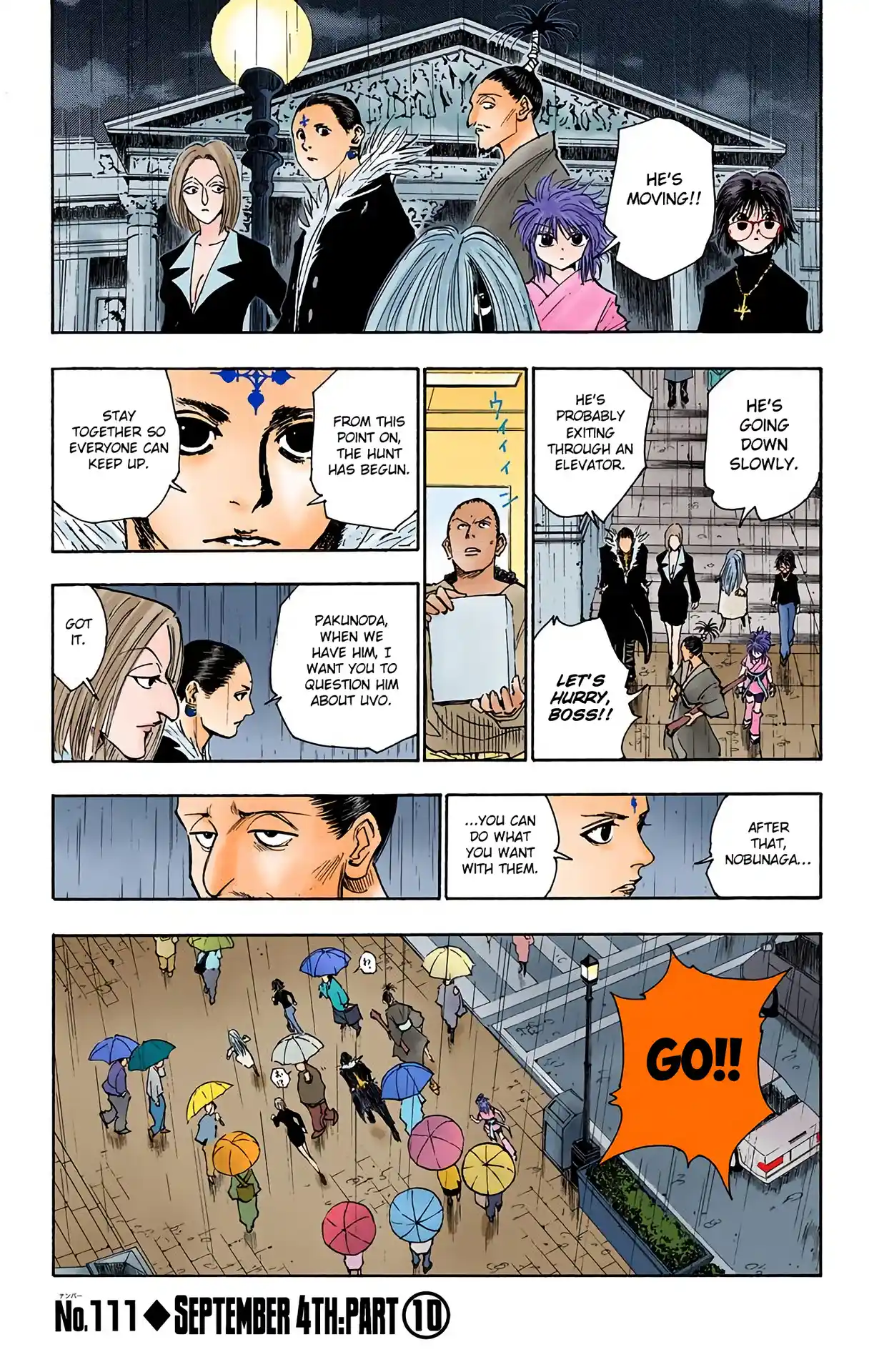 Hunter X Hunter Full Color Vol.12 Chapter 111