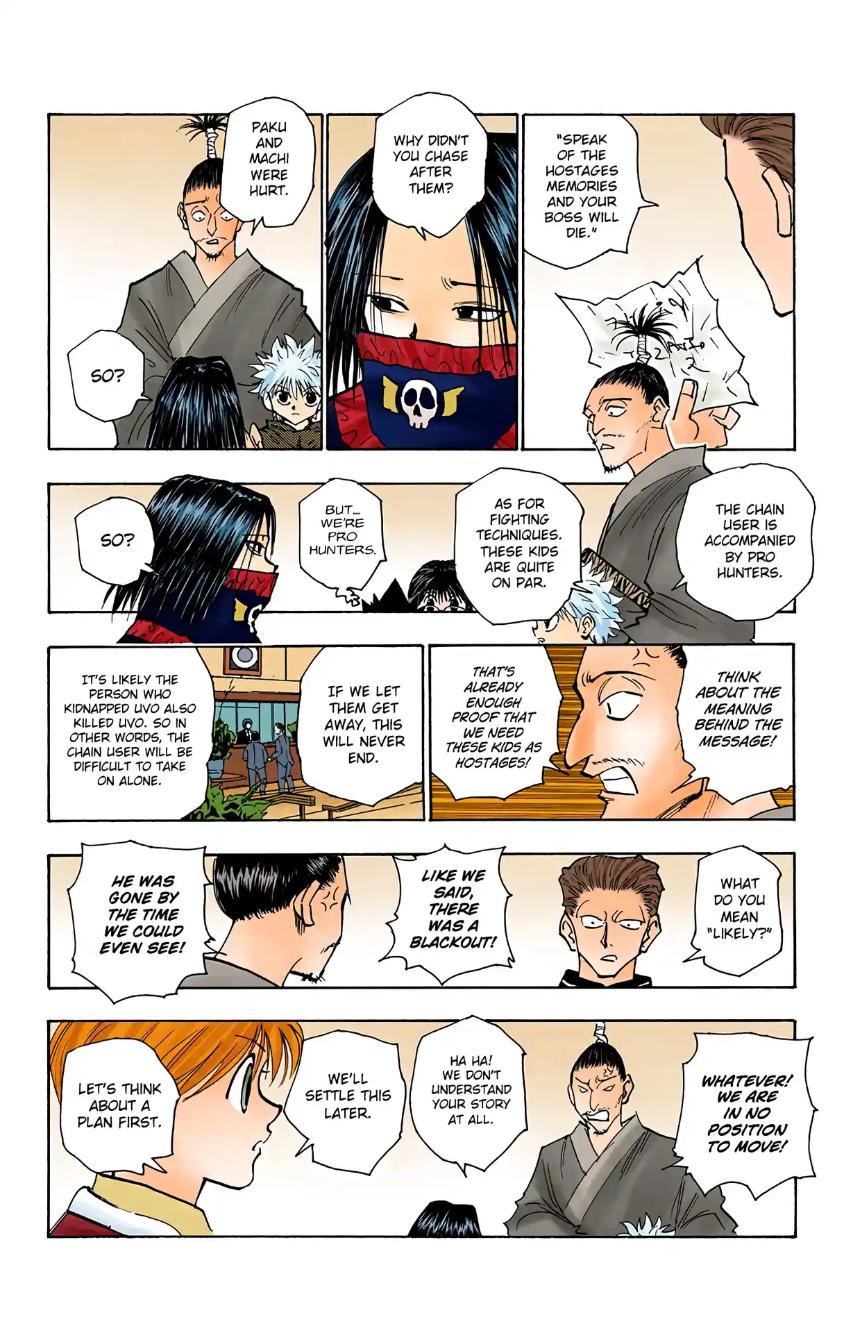 Hunter X Hunter Full Color Vol.12 Chapter 115