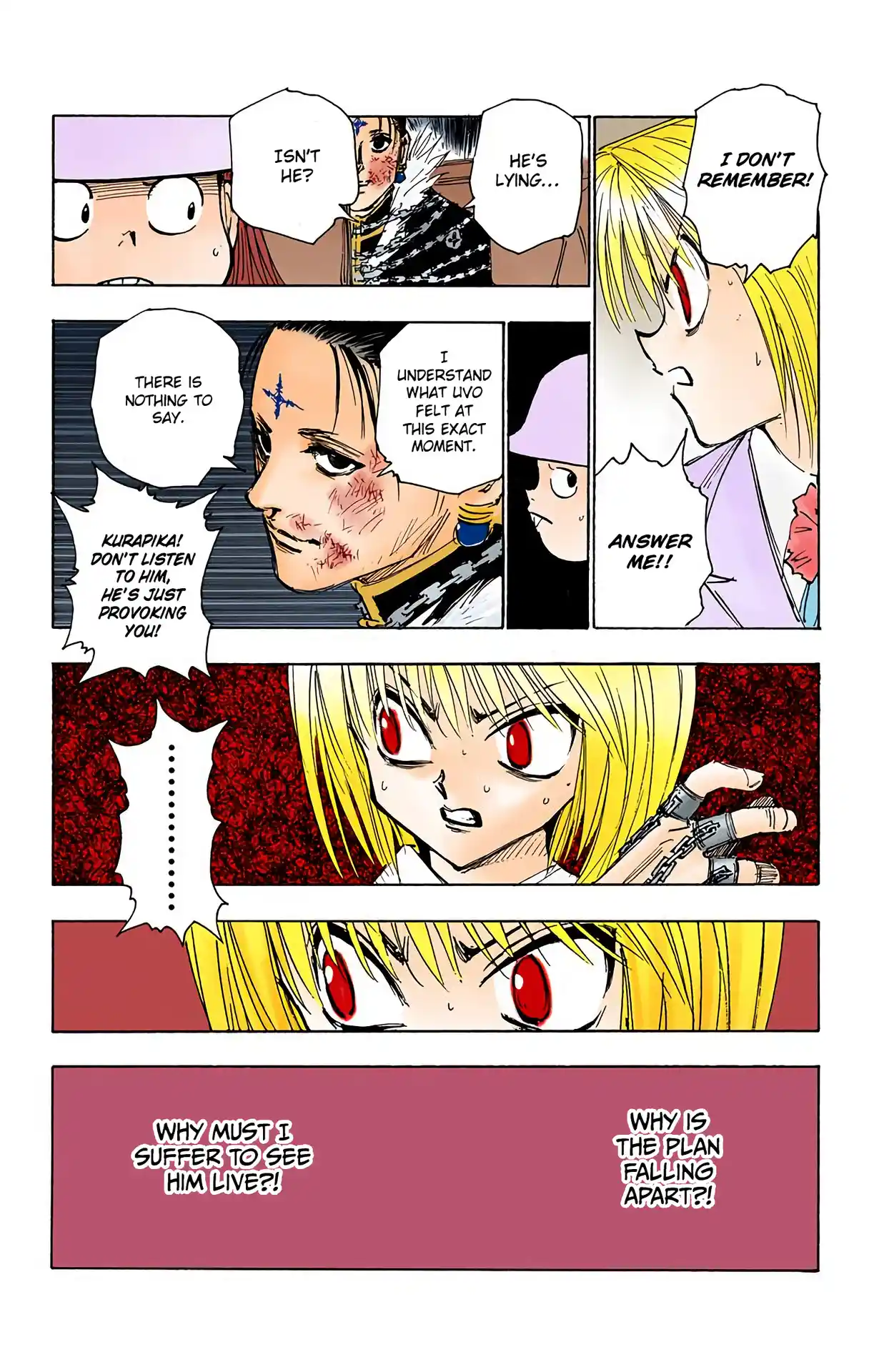 Hunter X Hunter Full Color Vol.13 Chapter 116