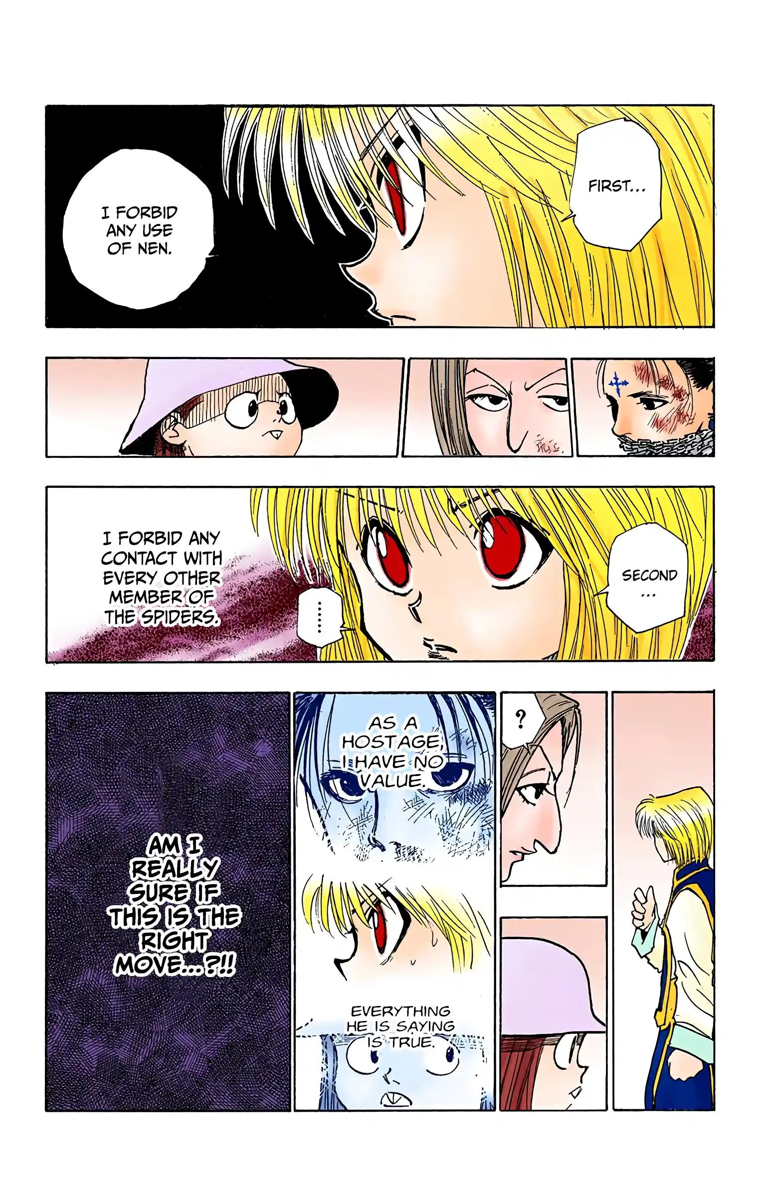Hunter X Hunter Full Color Vol.13 Chapter 117