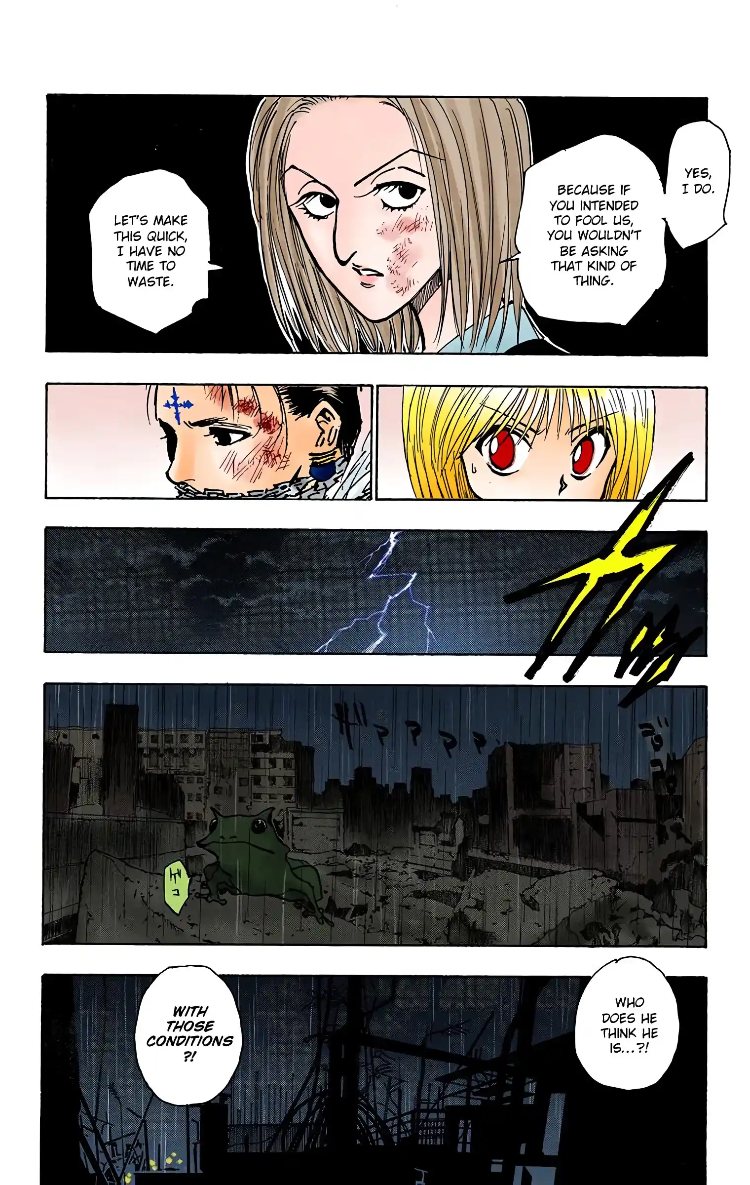 Hunter X Hunter Full Color Vol.13 Chapter 117