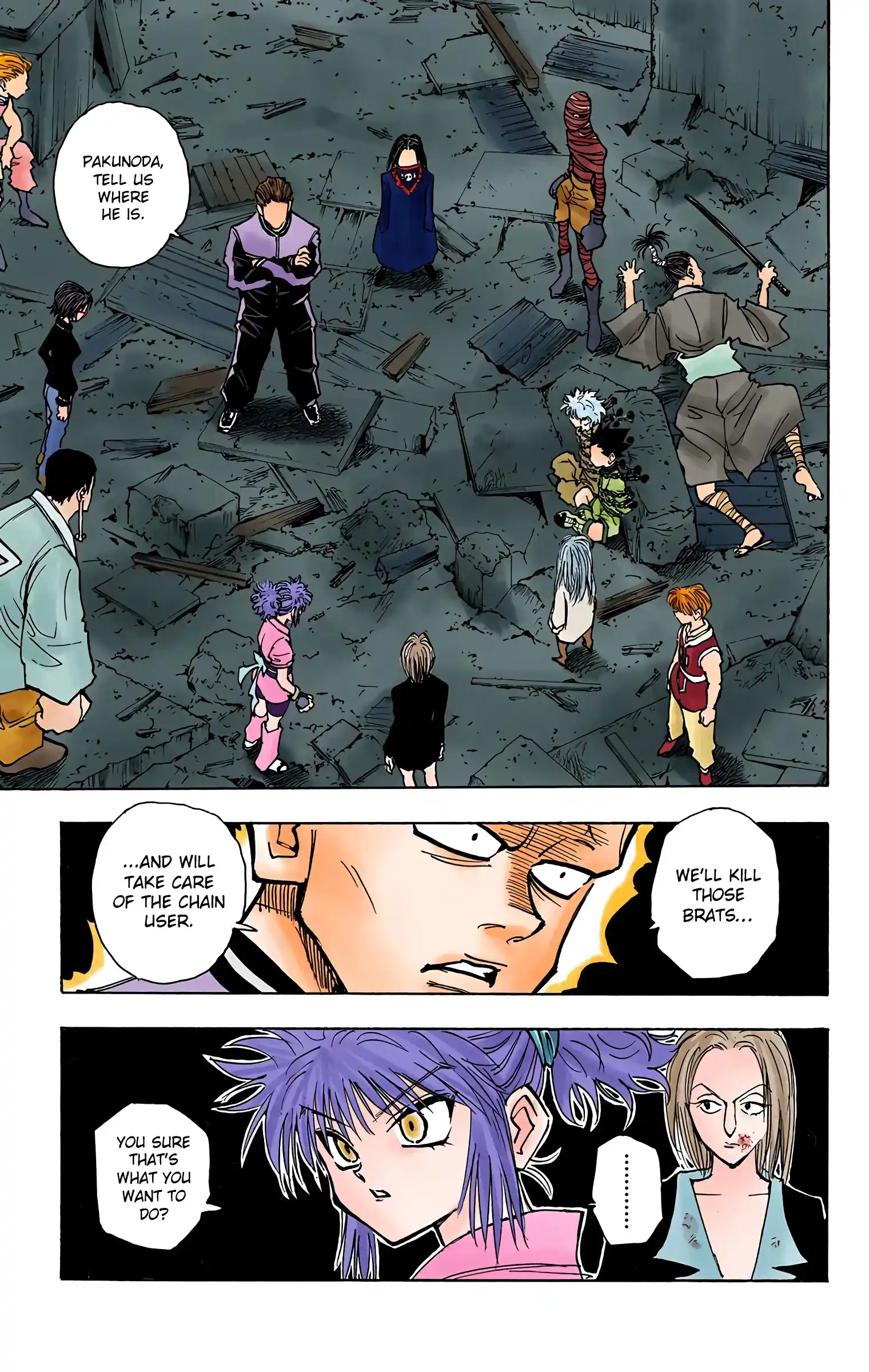 Hunter X Hunter Full Color Vol.13 Chapter 117