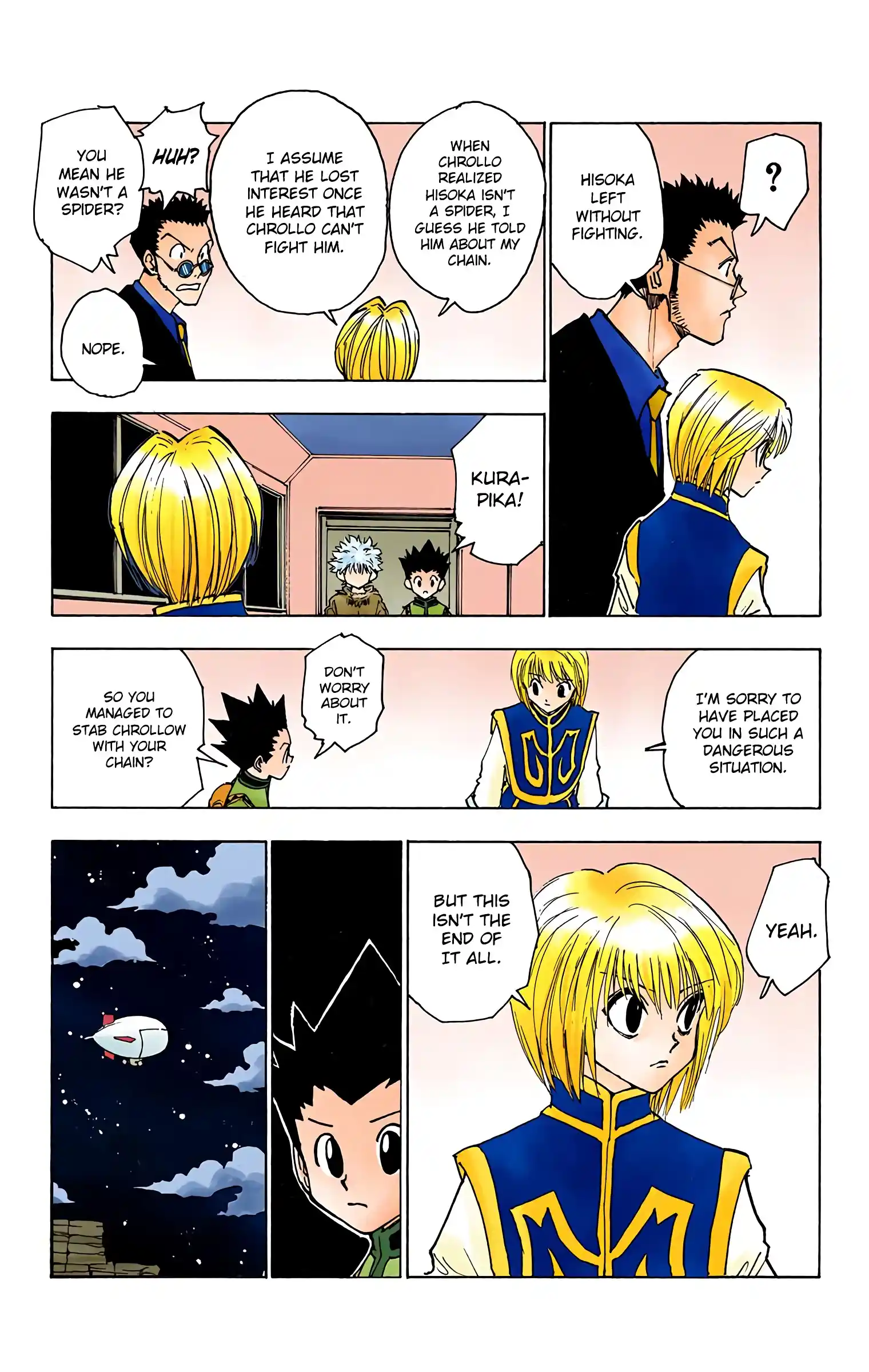 Hunter X Hunter Full Color Vol.13 Chapter 119