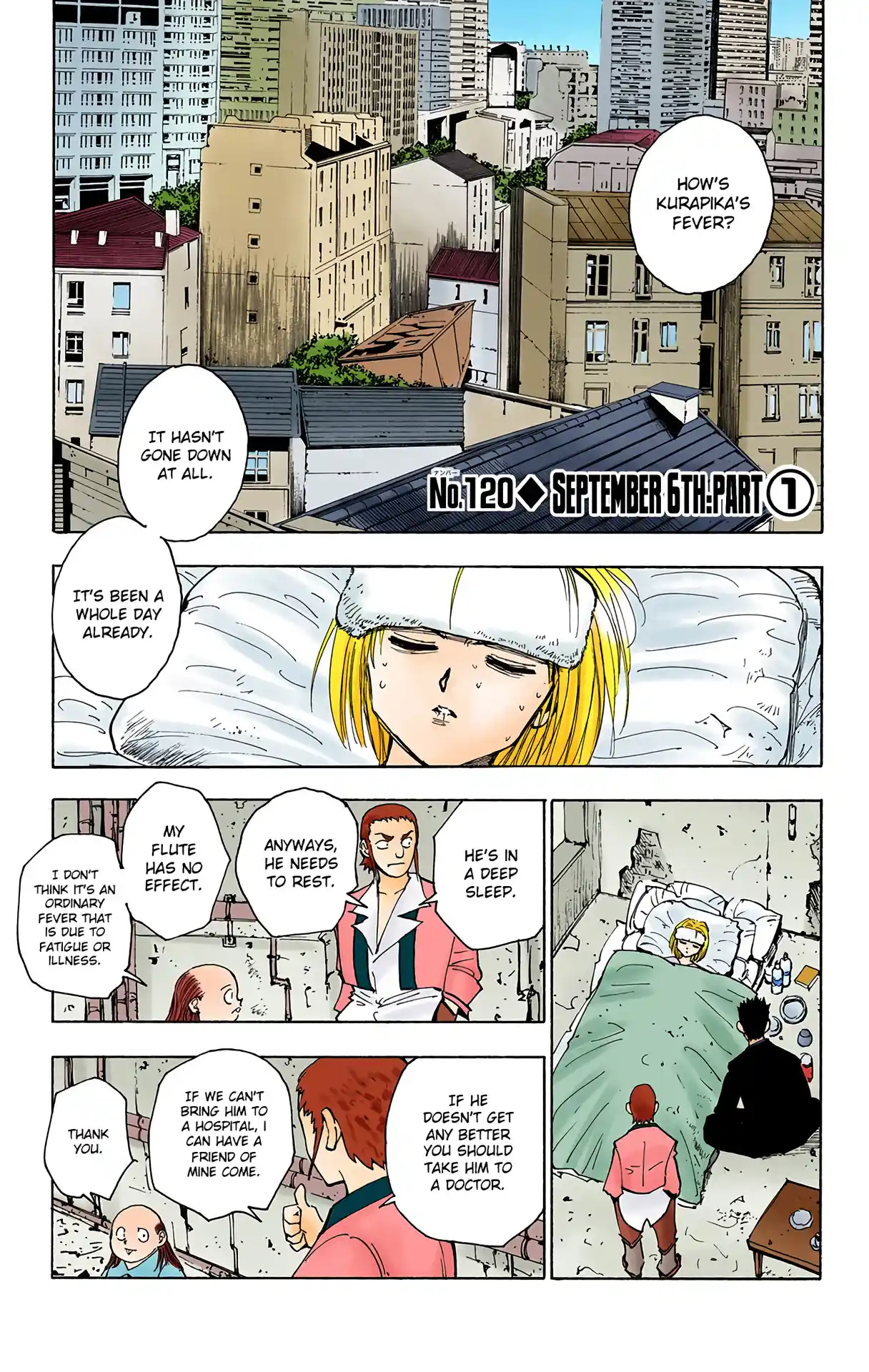 Hunter X Hunter Full Color Vol.13 Chapter 120