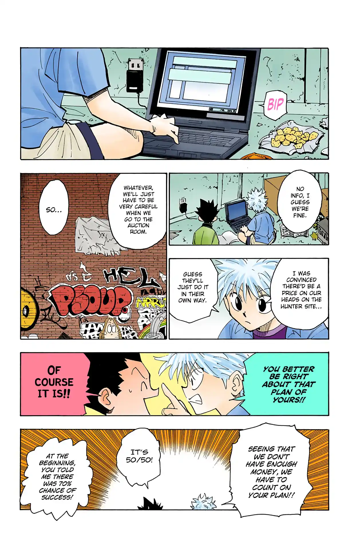 Hunter X Hunter Full Color Vol.13 Chapter 120