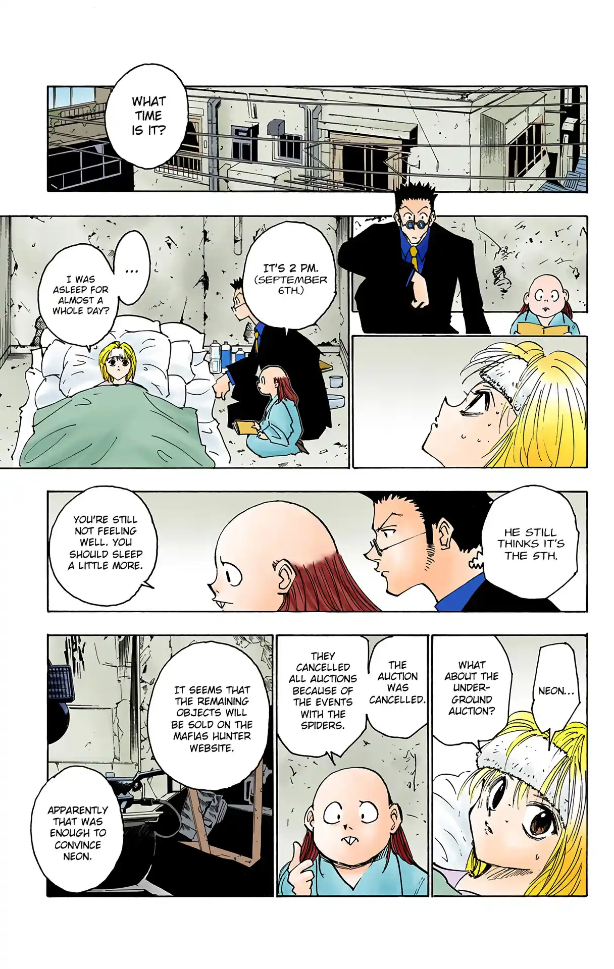 Hunter X Hunter Full Color Vol.13 Chapter 121