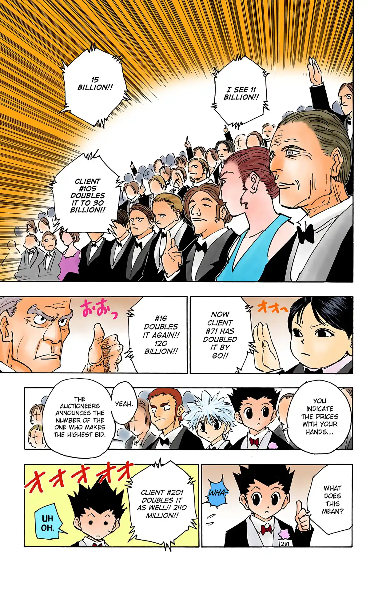 Hunter X Hunter Full Color Vol.13 Chapter 121