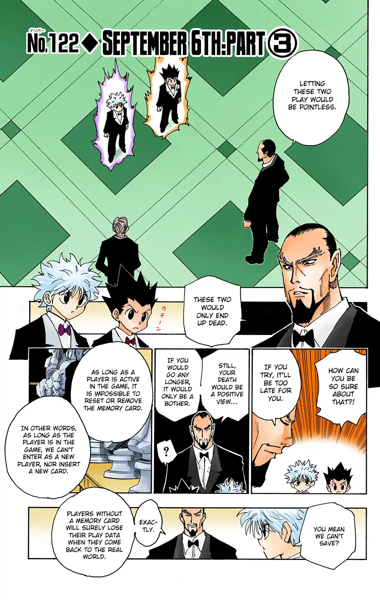 Hunter X Hunter Full Color Vol.13 Chapter 122