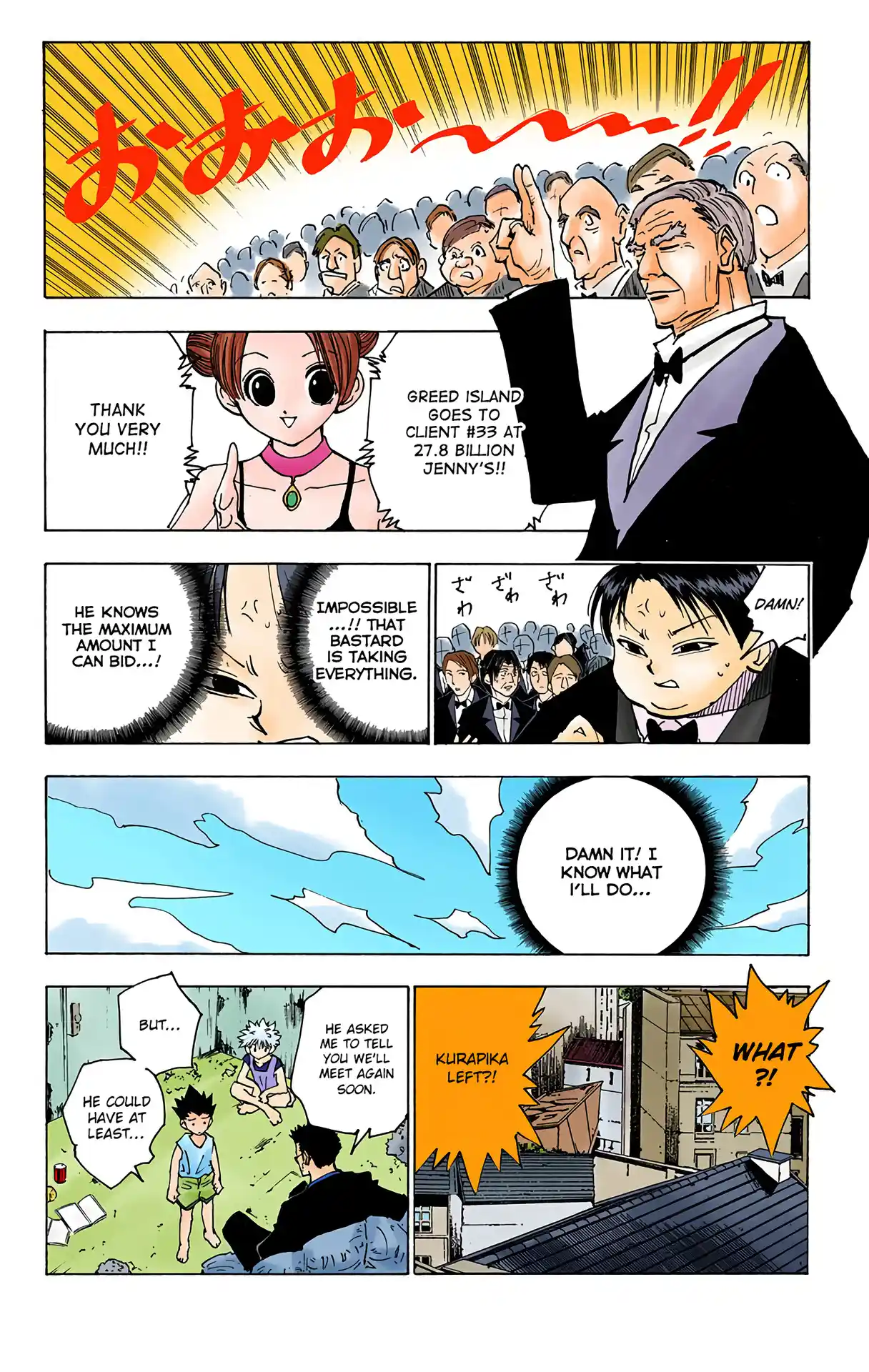 Hunter X Hunter Full Color Vol.13 Chapter 124