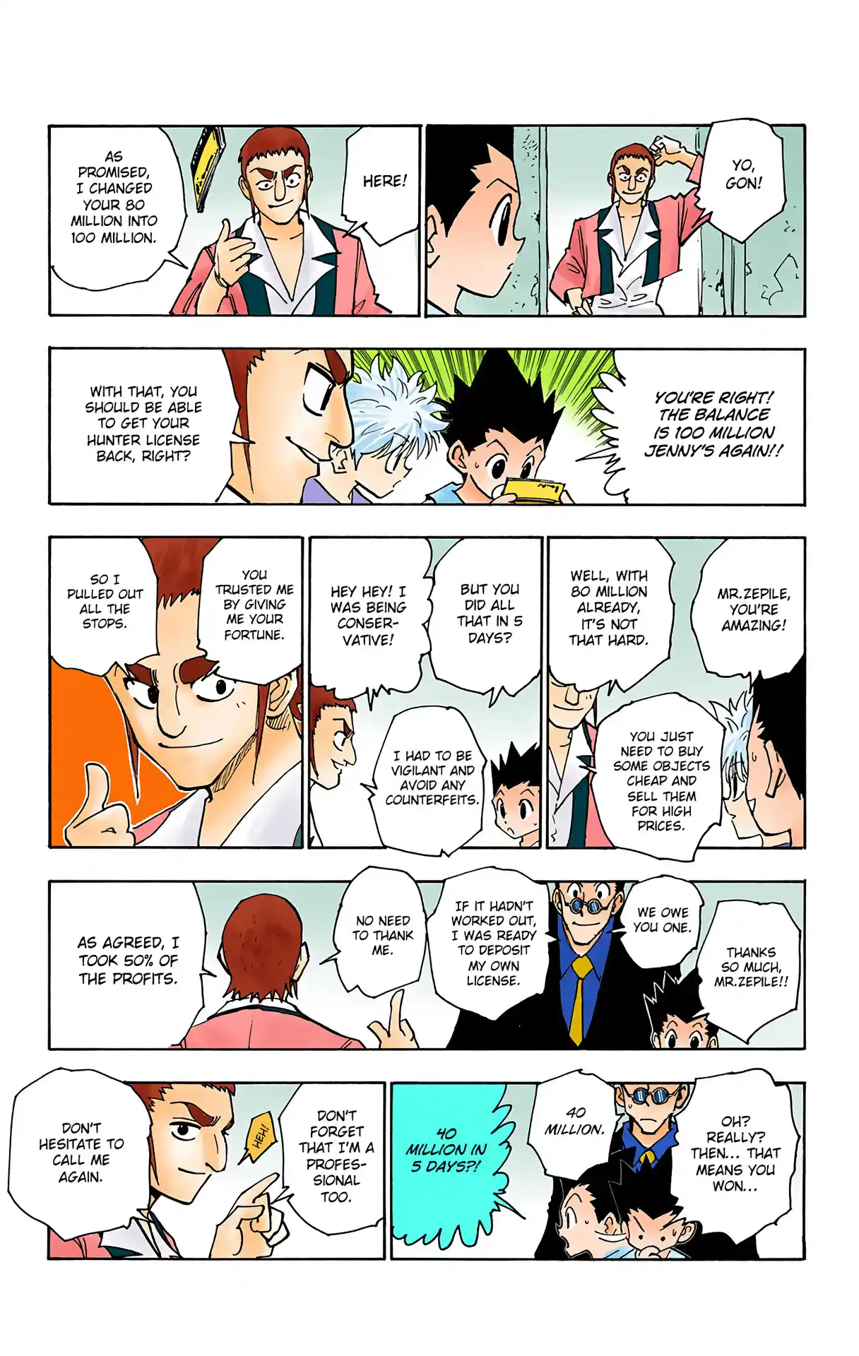 Hunter X Hunter Full Color Vol.13 Chapter 124