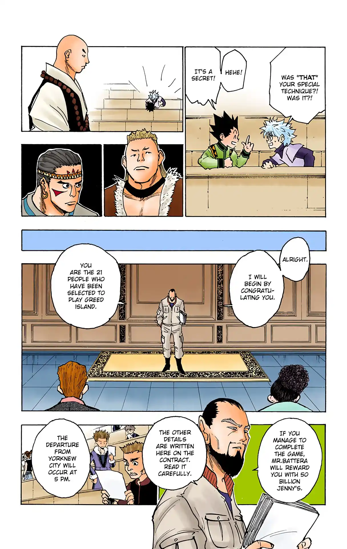 Hunter X Hunter Full Color Vol.13 Chapter 126