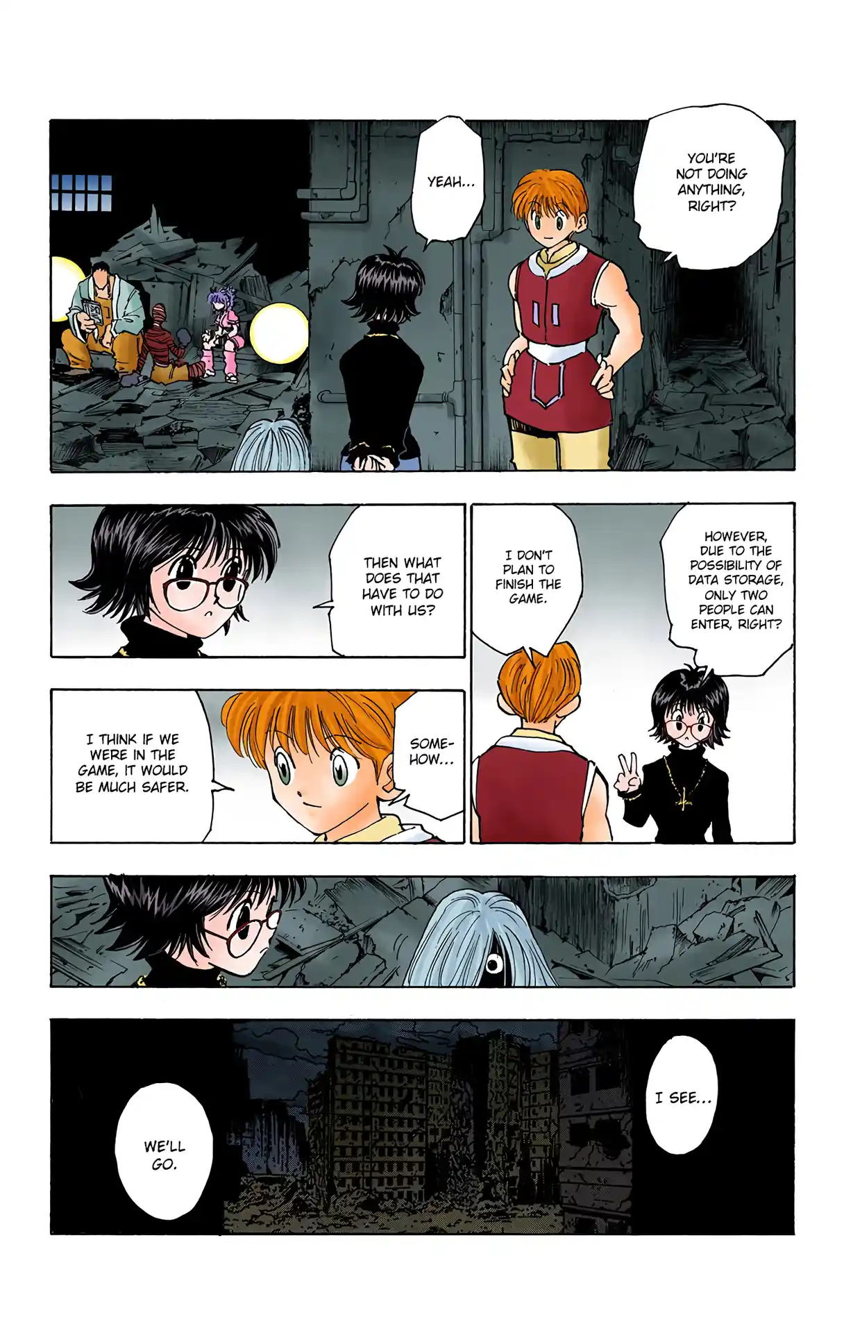 Hunter X Hunter Full Color Vol.14 Chapter 128
