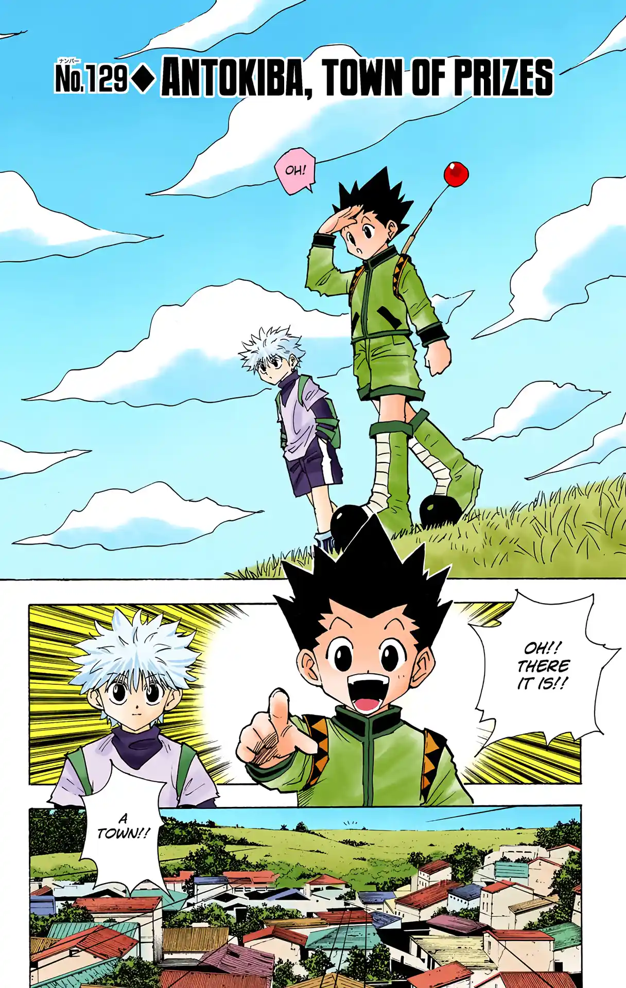 Hunter X Hunter Full Color Vol.14 Chapter 129