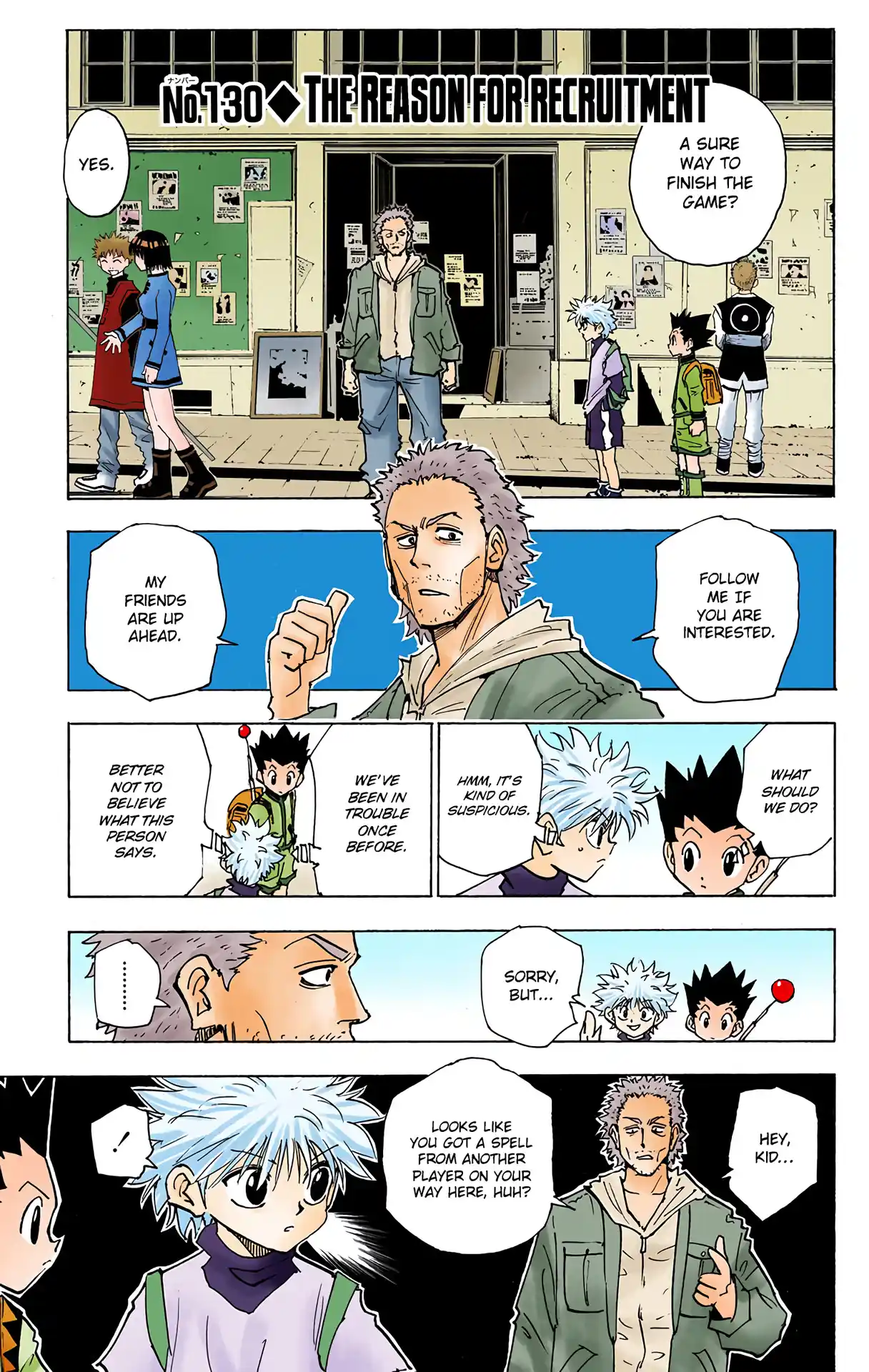 Hunter X Hunter Full Color Vol.14 Chapter 130