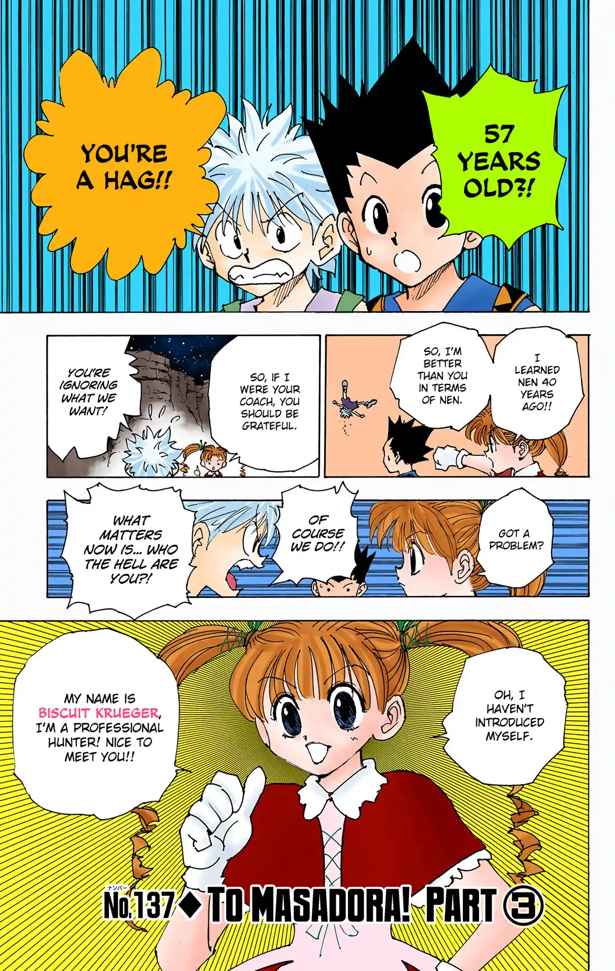 Hunter X Hunter Full Color Vol.14 Chapter 137