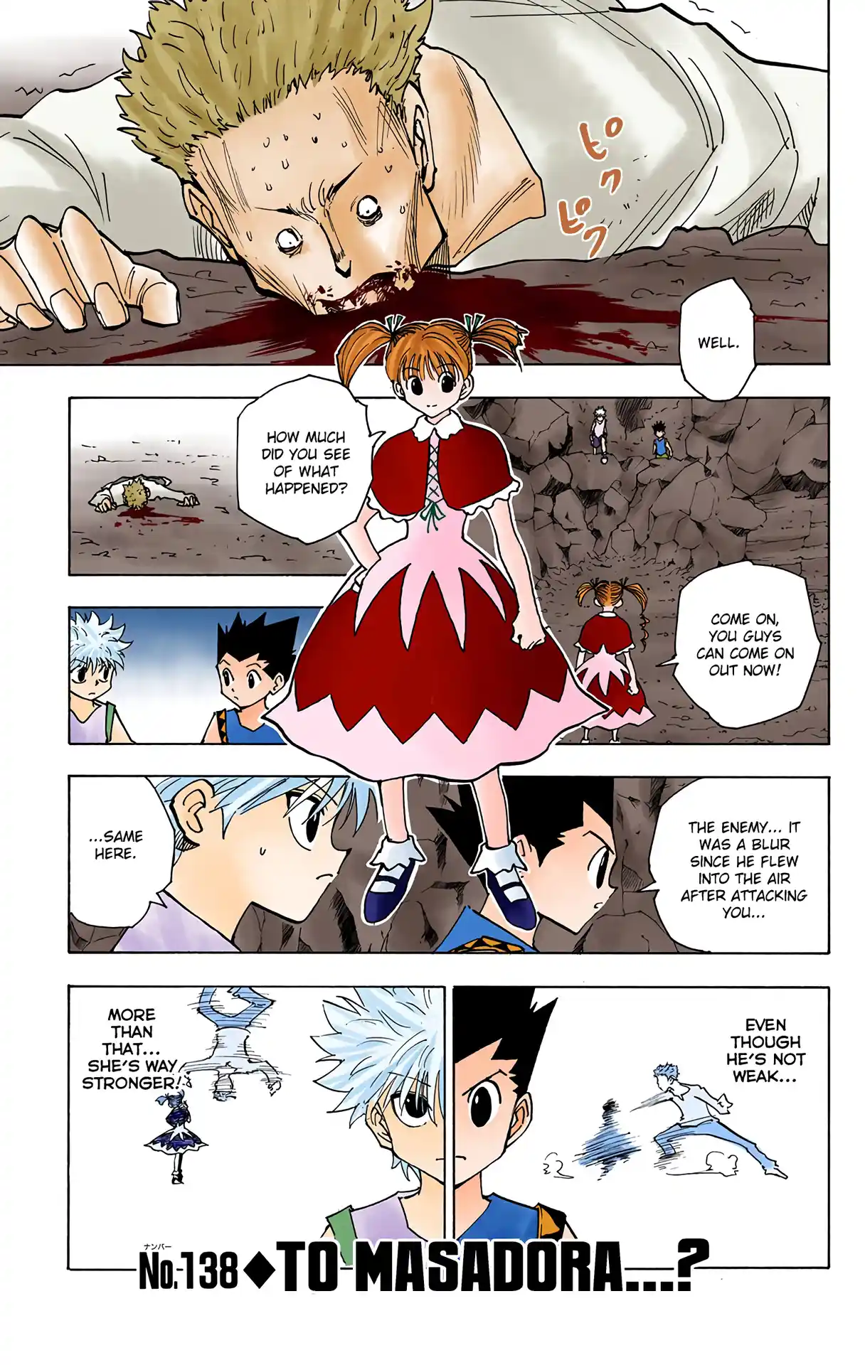 Hunter X Hunter Full Color Vol.14 Chapter 138