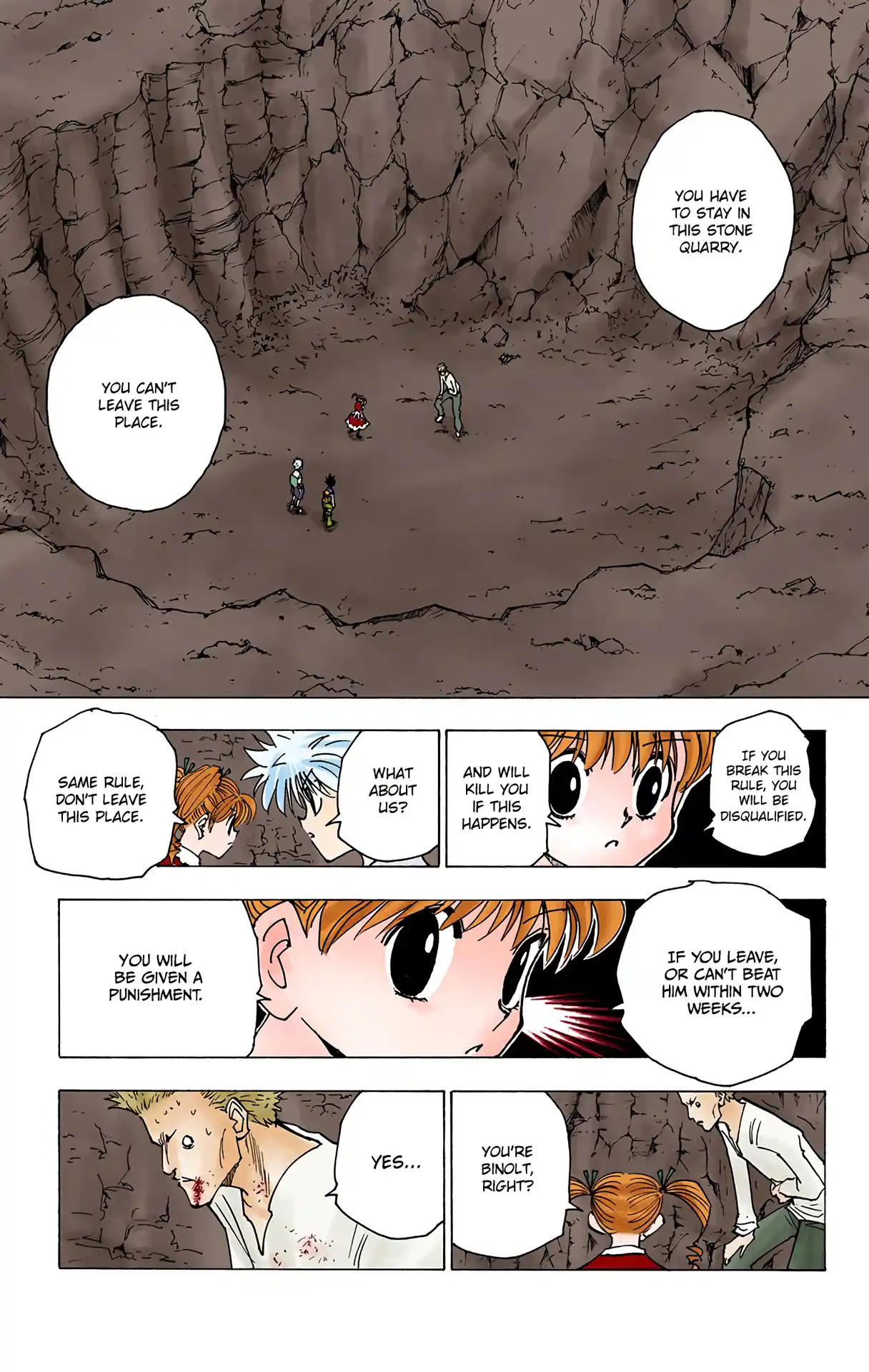 Hunter X Hunter Full Color Vol.14 Chapter 138