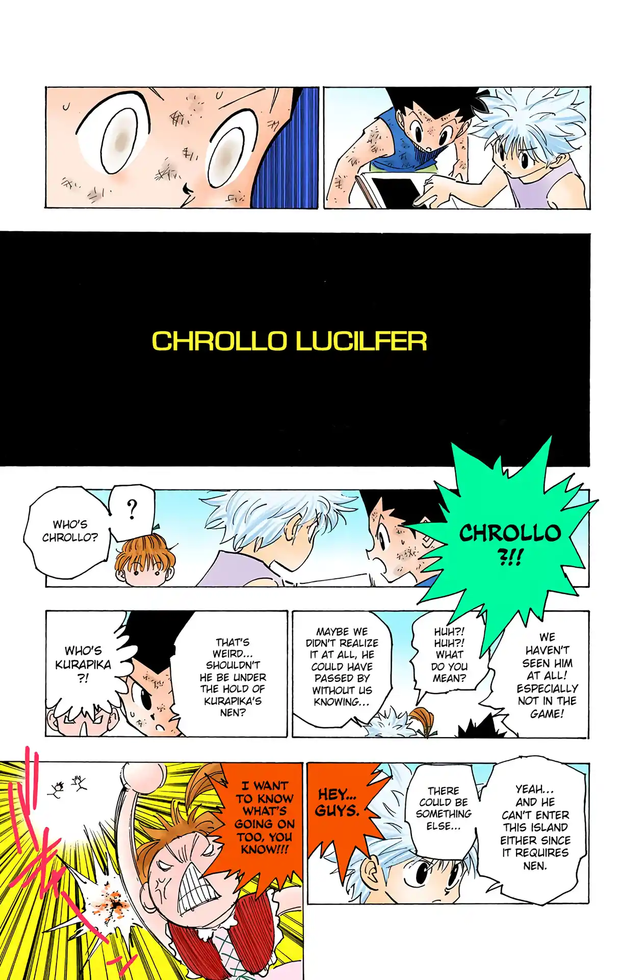 Hunter X Hunter Full Color Vol.15 Chapter 149