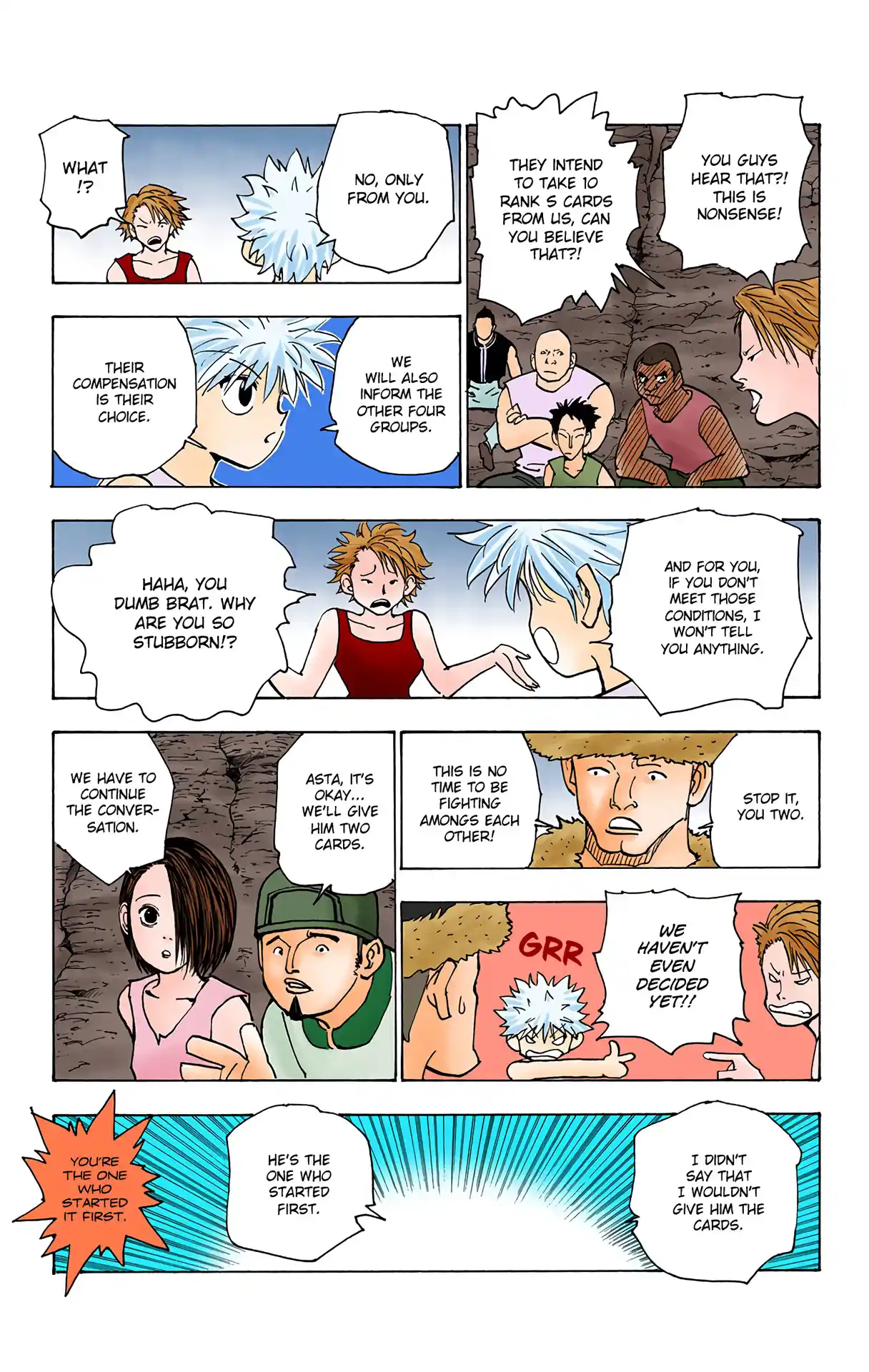 Hunter X Hunter Full Color Vol.16 Chapter 154