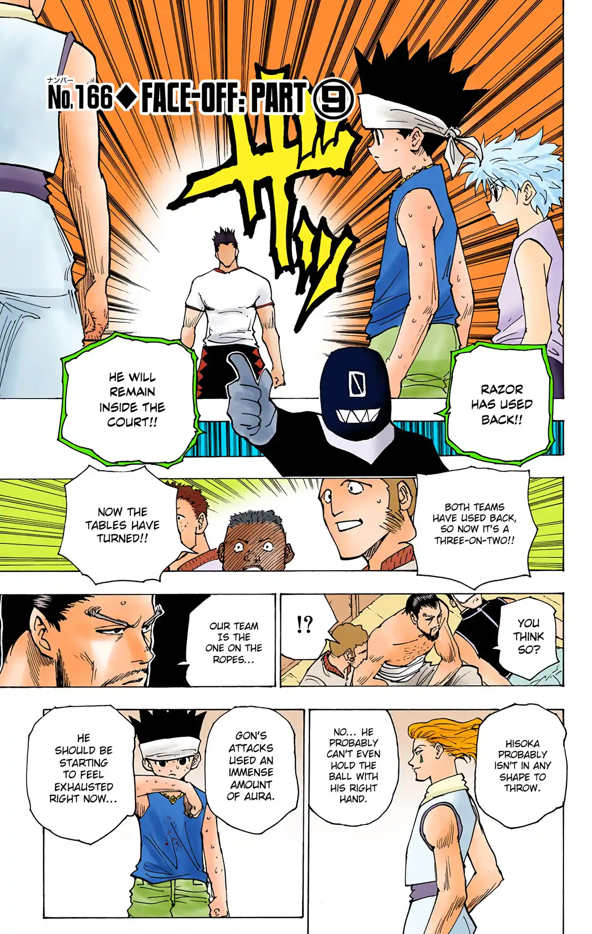 Hunter X Hunter Full Color Vol.17 Chapter 166