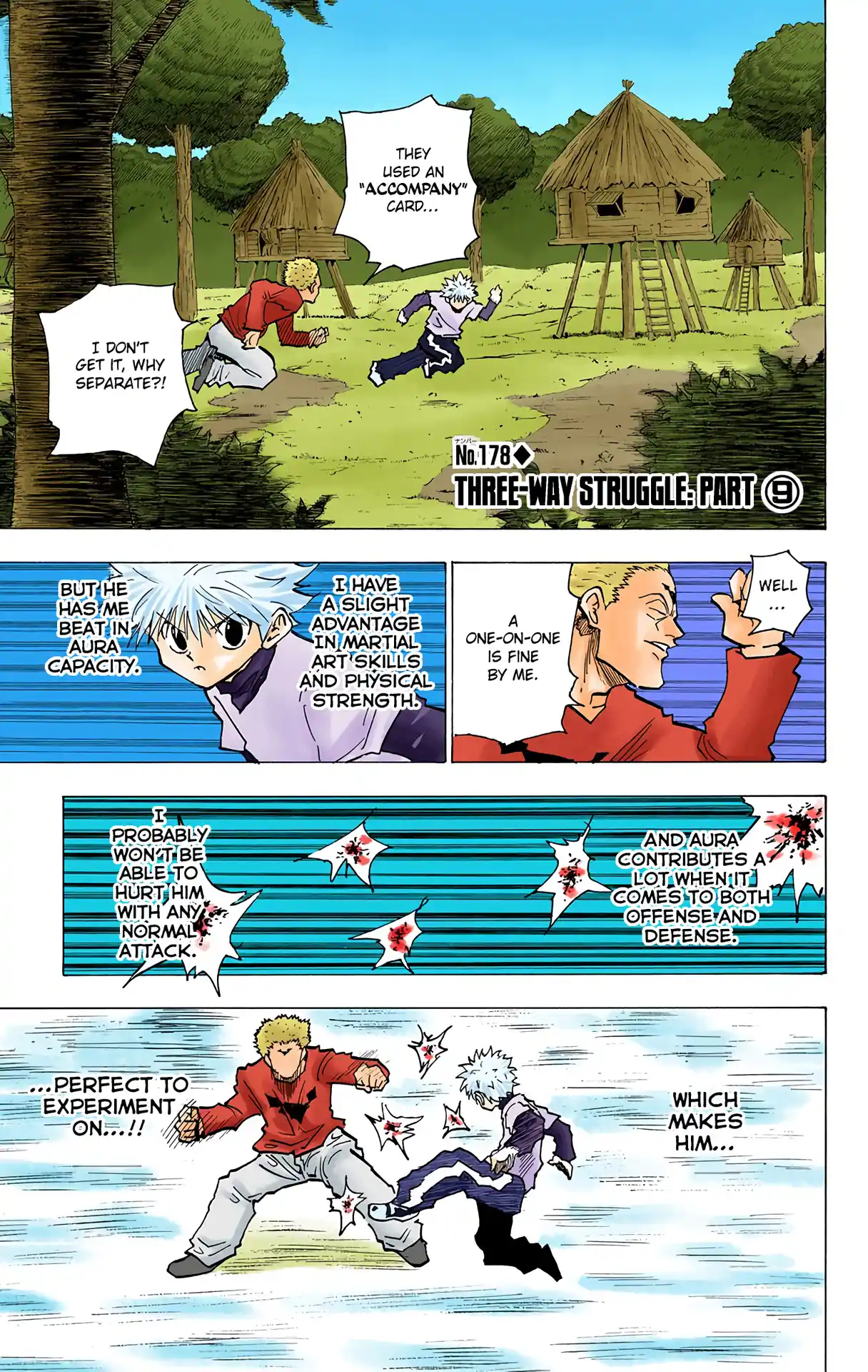 Hunter X Hunter Full Color Vol.18 Chapter 178