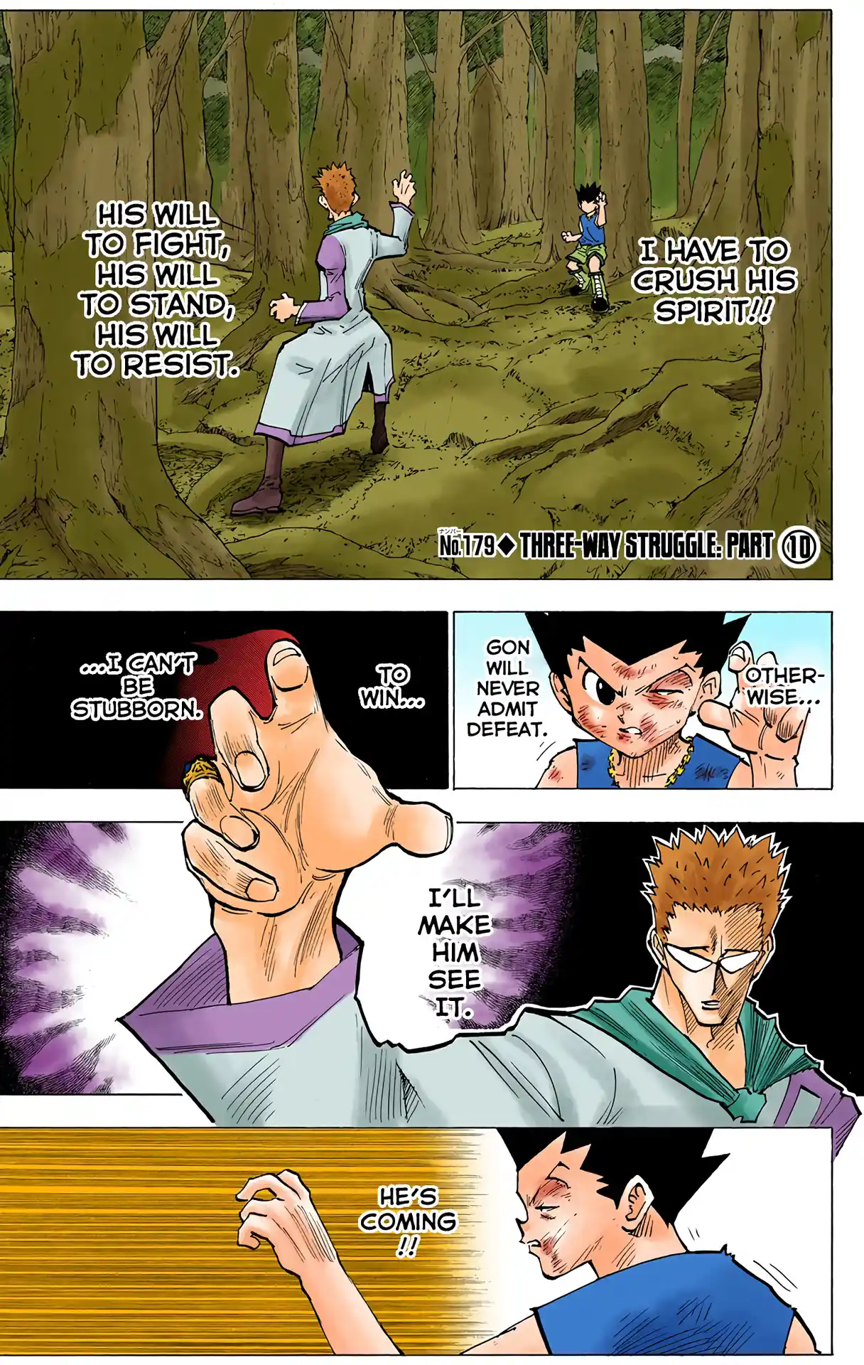 Hunter X Hunter Full Color Vol.18 Chapter 179