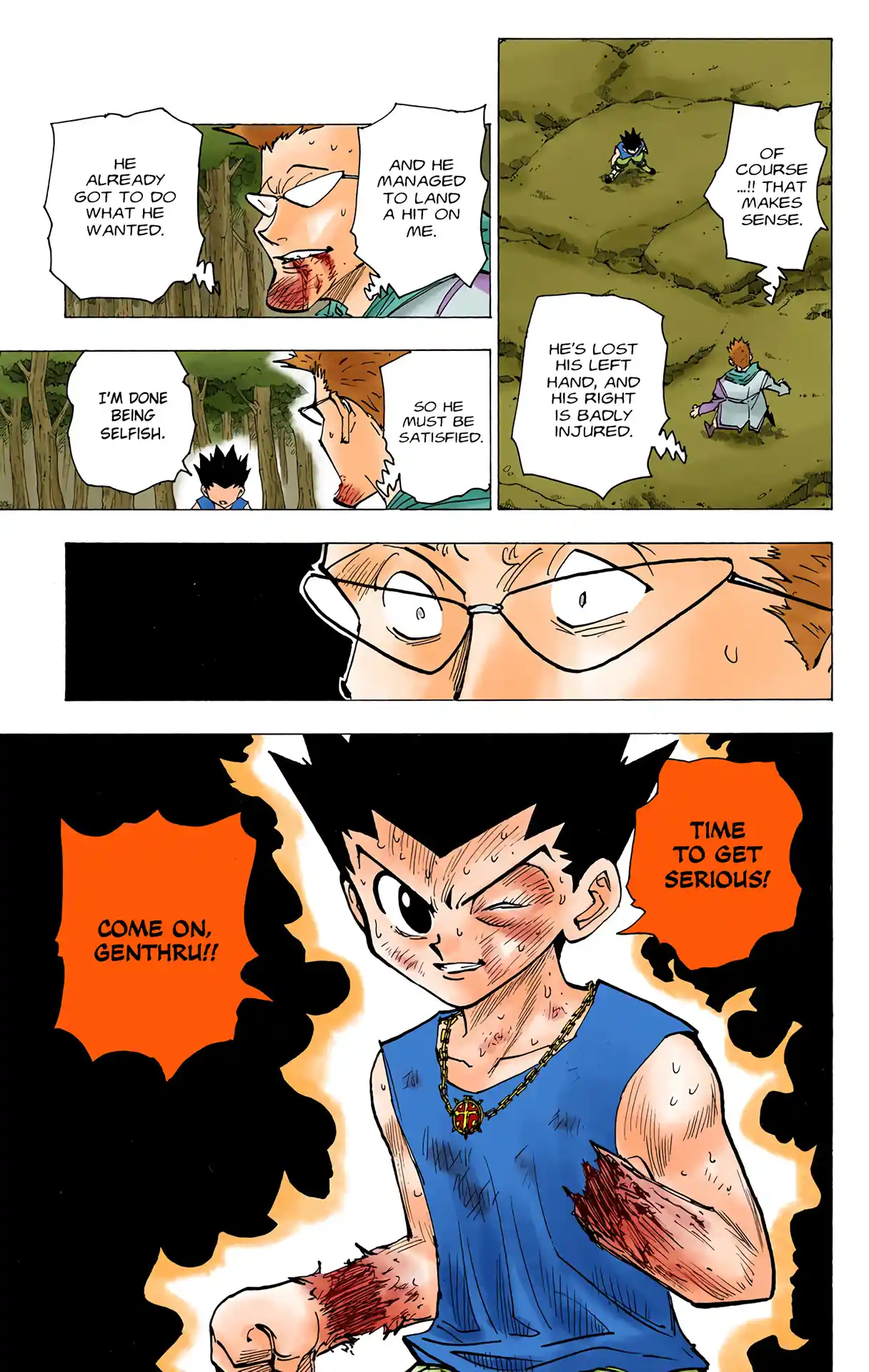 Hunter X Hunter Full Color Vol.18 Chapter 180