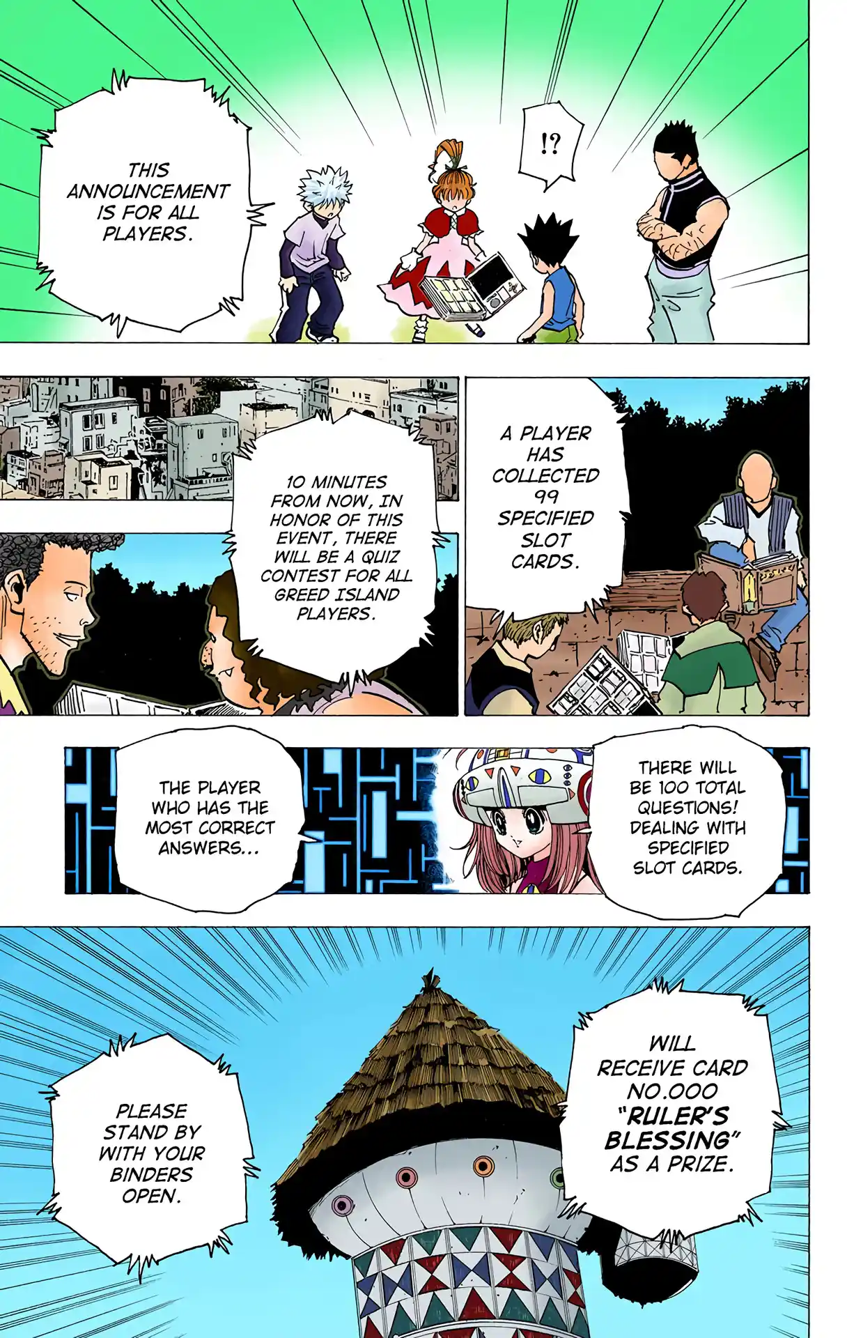 Hunter X Hunter Full Color Vol.18 Chapter 182