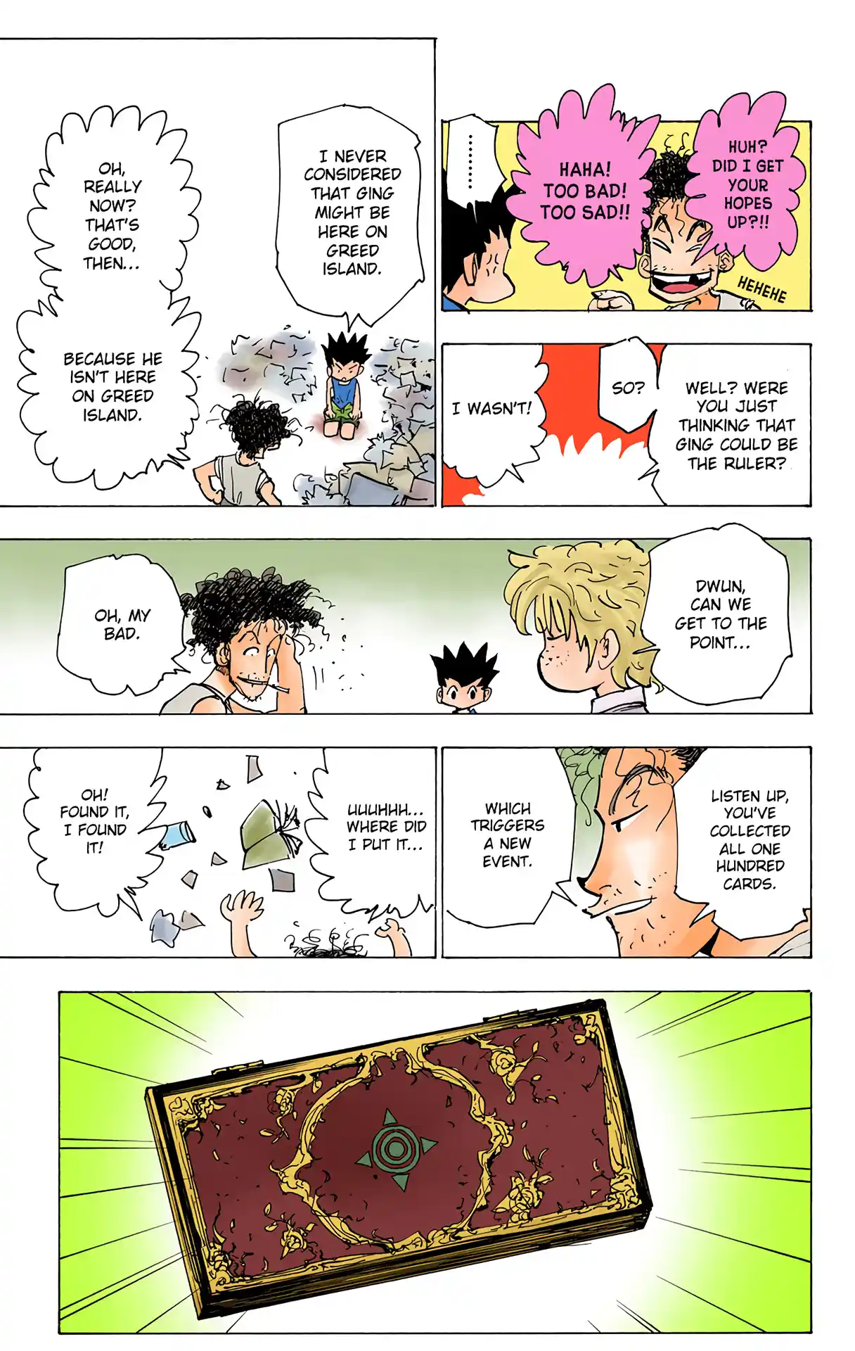 Hunter X Hunter Full Color Vol.18 Chapter 184