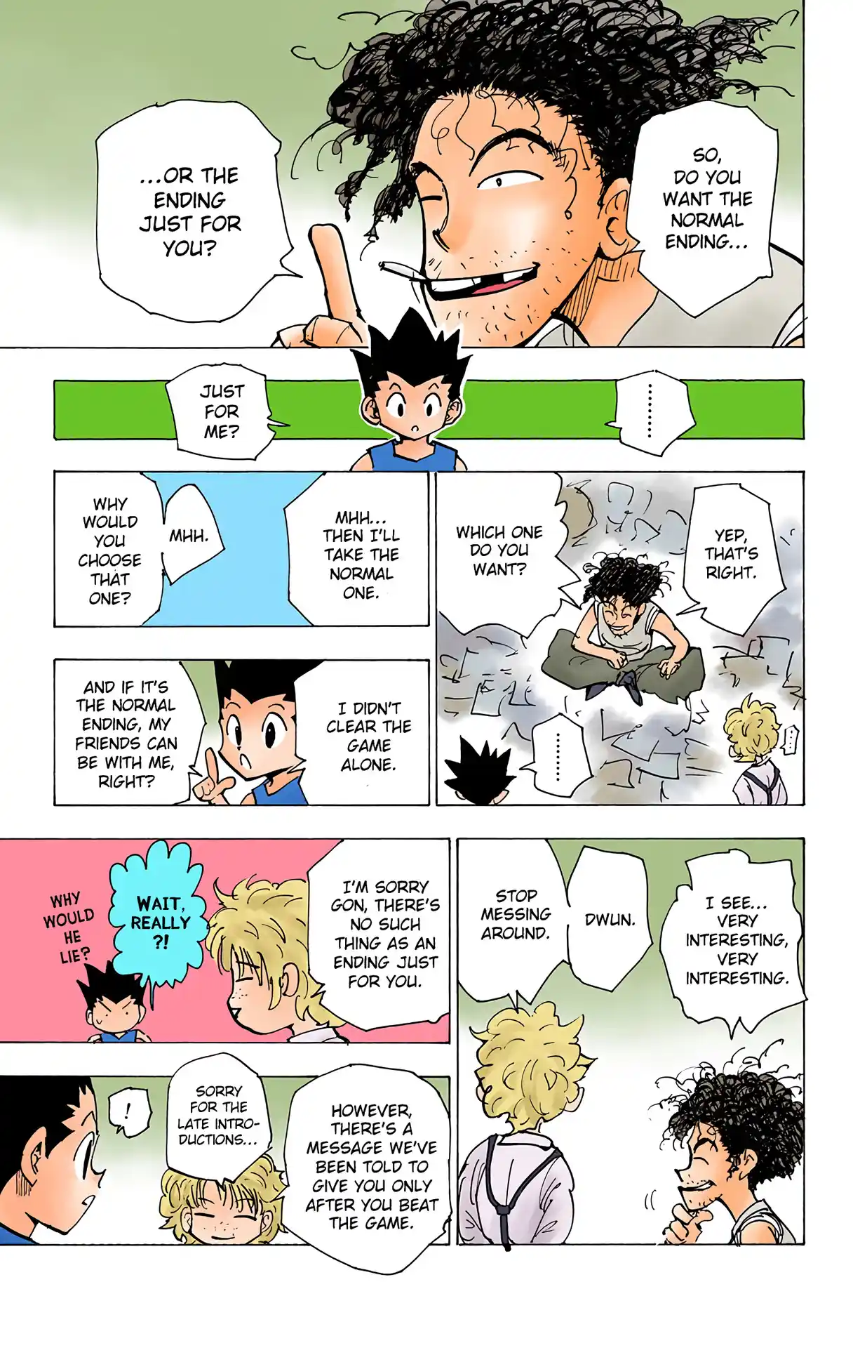 Hunter X Hunter Full Color Vol.18 Chapter 184