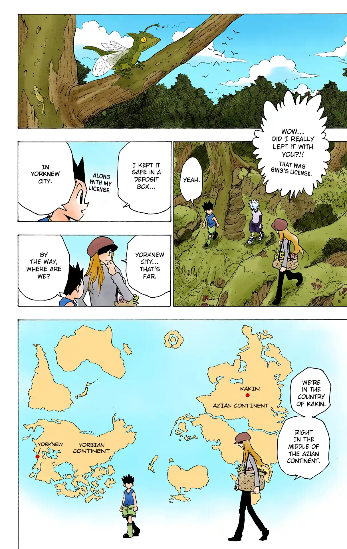 Hunter X Hunter Full Color Vol.18 Chapter 186