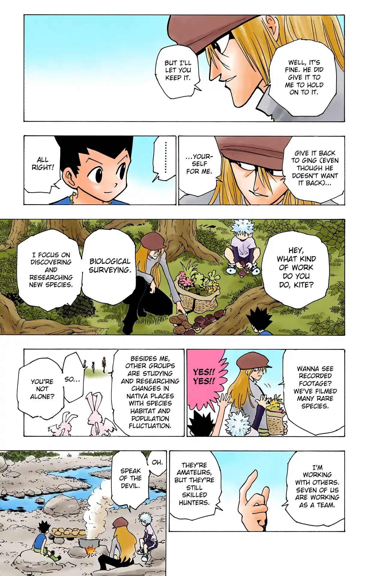 Hunter X Hunter Full Color Vol.18 Chapter 186