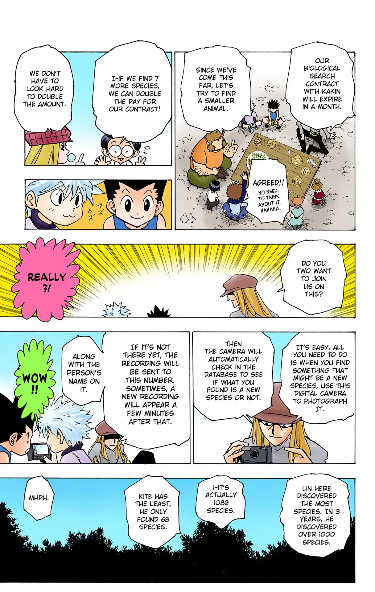 Hunter X Hunter Full Color Vol.18 Chapter 186