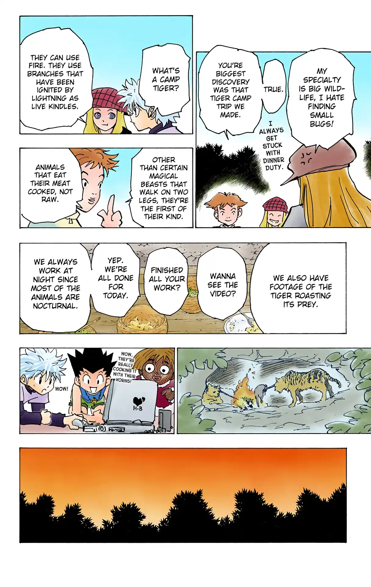 Hunter X Hunter Full Color Vol.18 Chapter 186