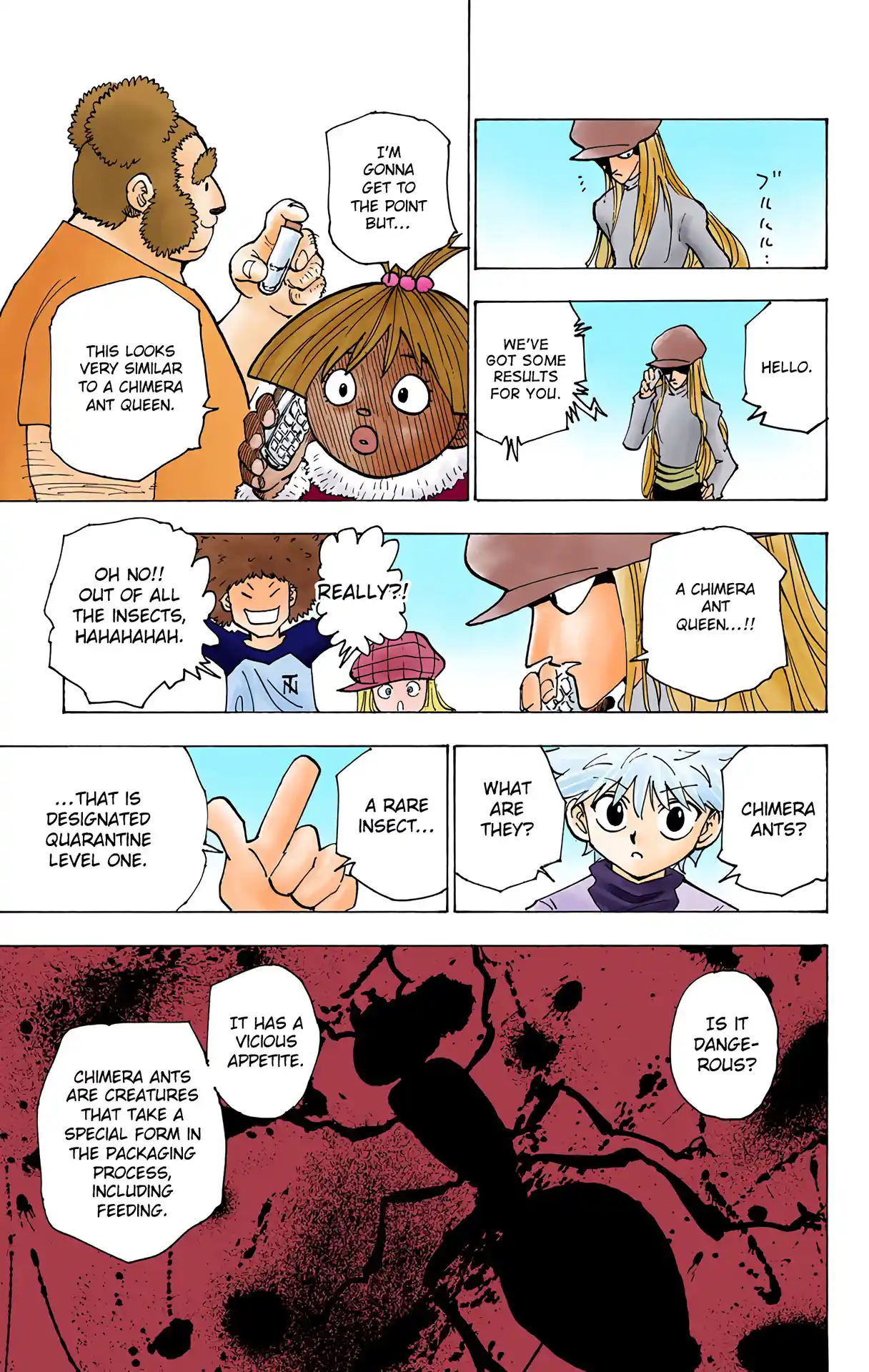 Hunter X Hunter Full Color Vol.18 Chapter 187