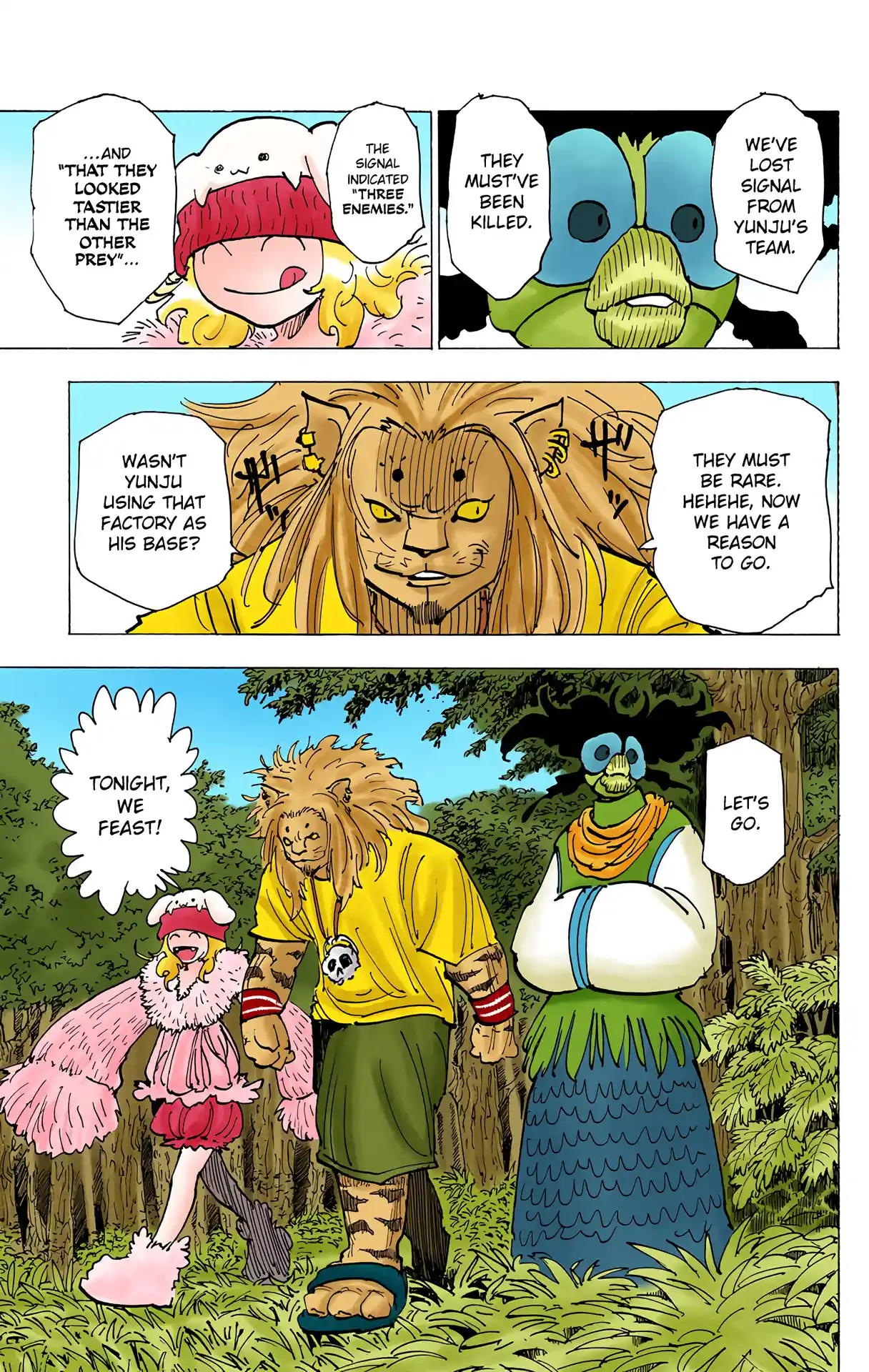 Hunter X Hunter Full Color Vol.19 Chapter 194
