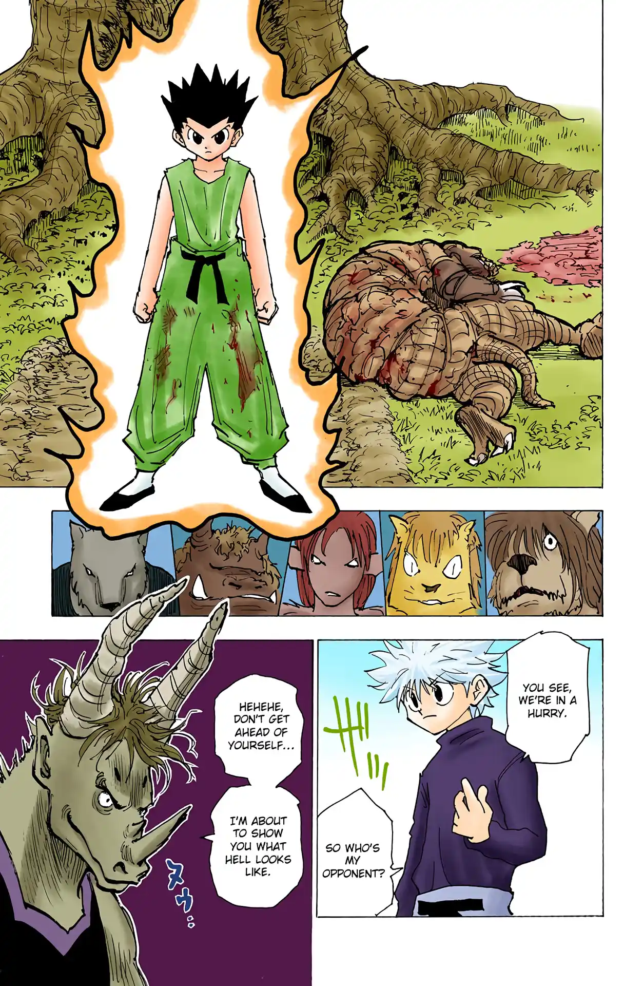 Hunter X Hunter Full Color Vol.19 Chapter 195