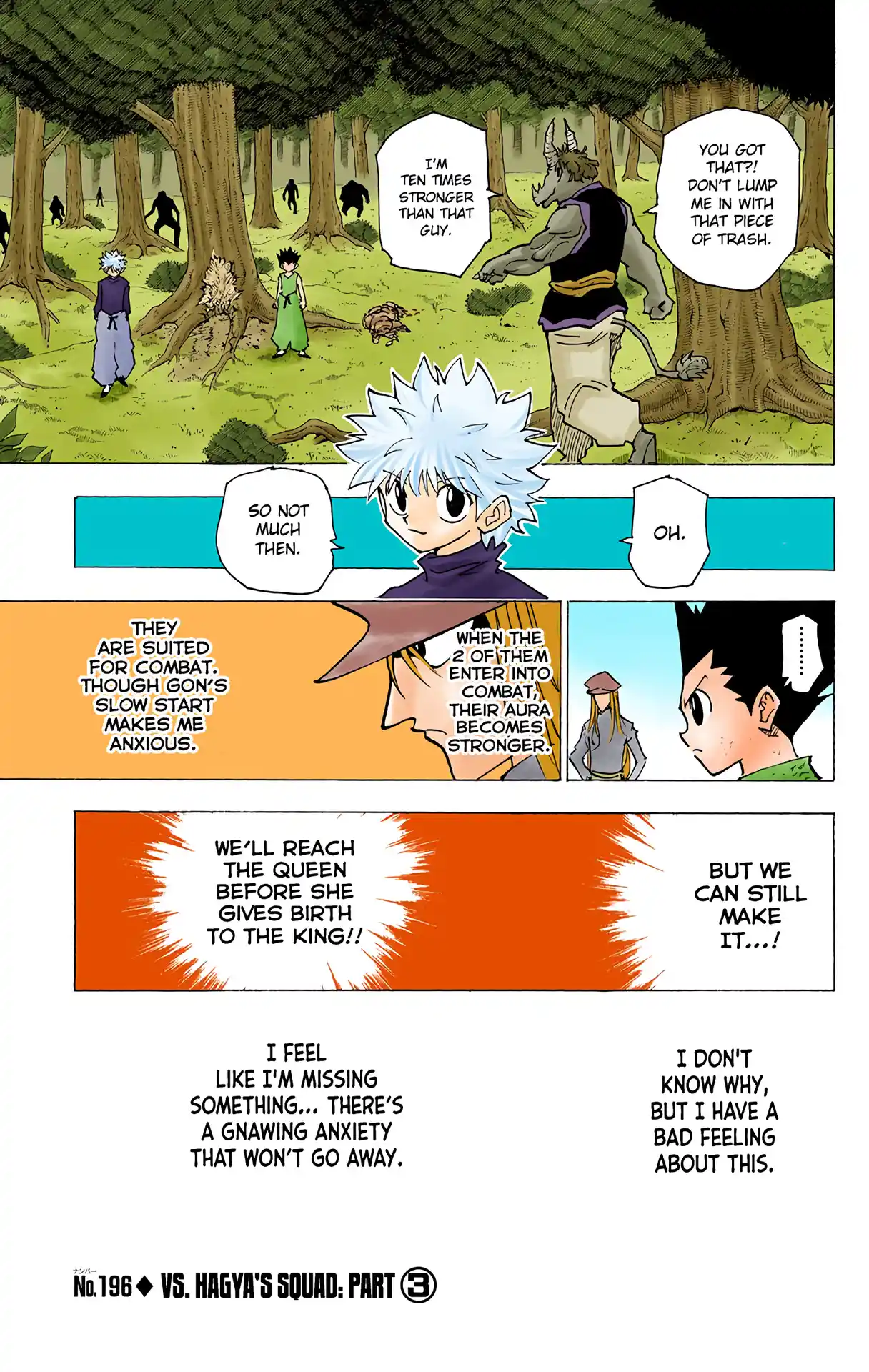 Hunter X Hunter Full Color Vol.19 Chapter 196