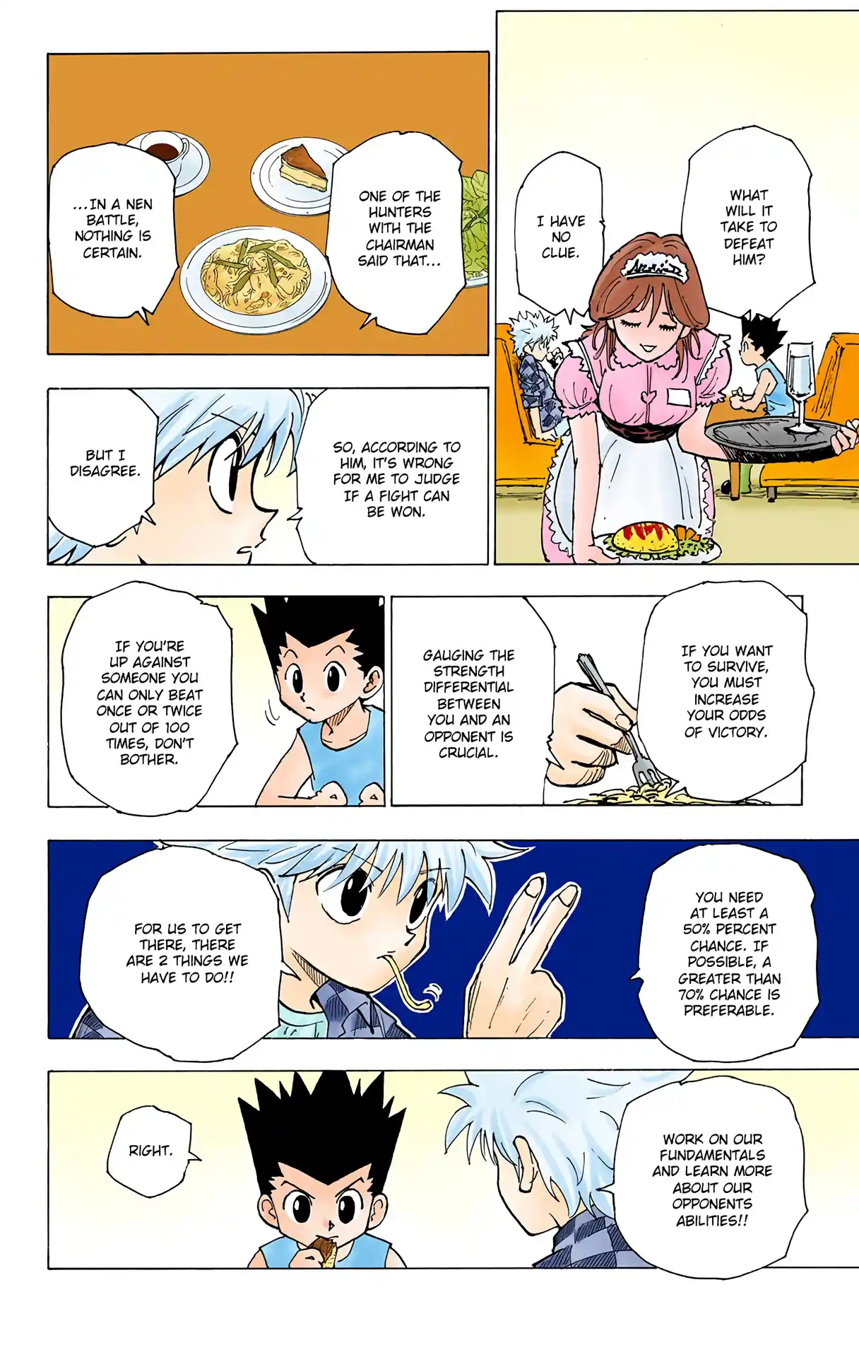 Hunter X Hunter Full Color Vol.20 Chapter 201