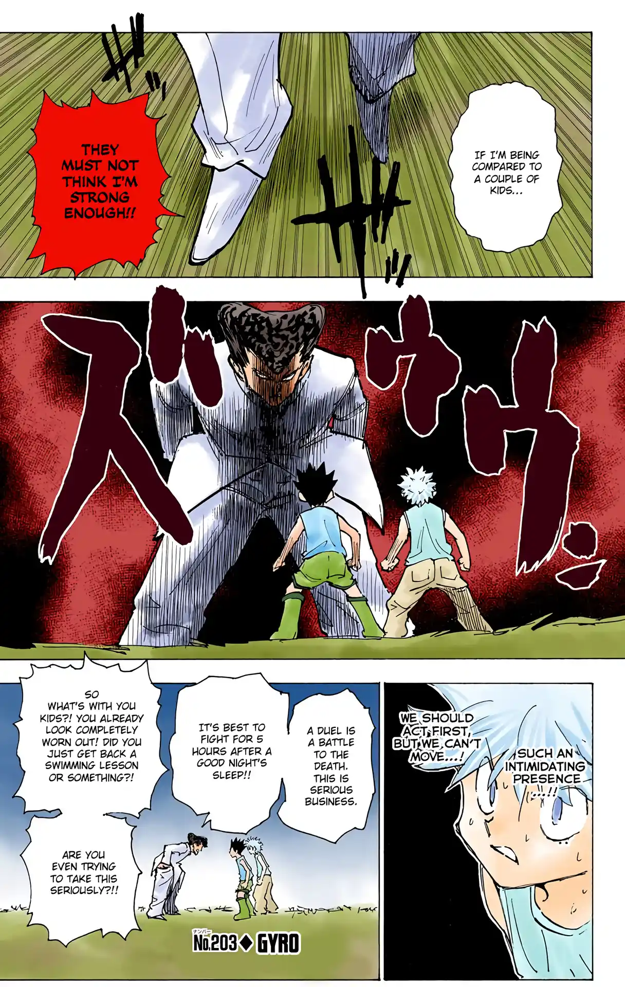 Hunter X Hunter Full Color Vol.20 Chapter 203