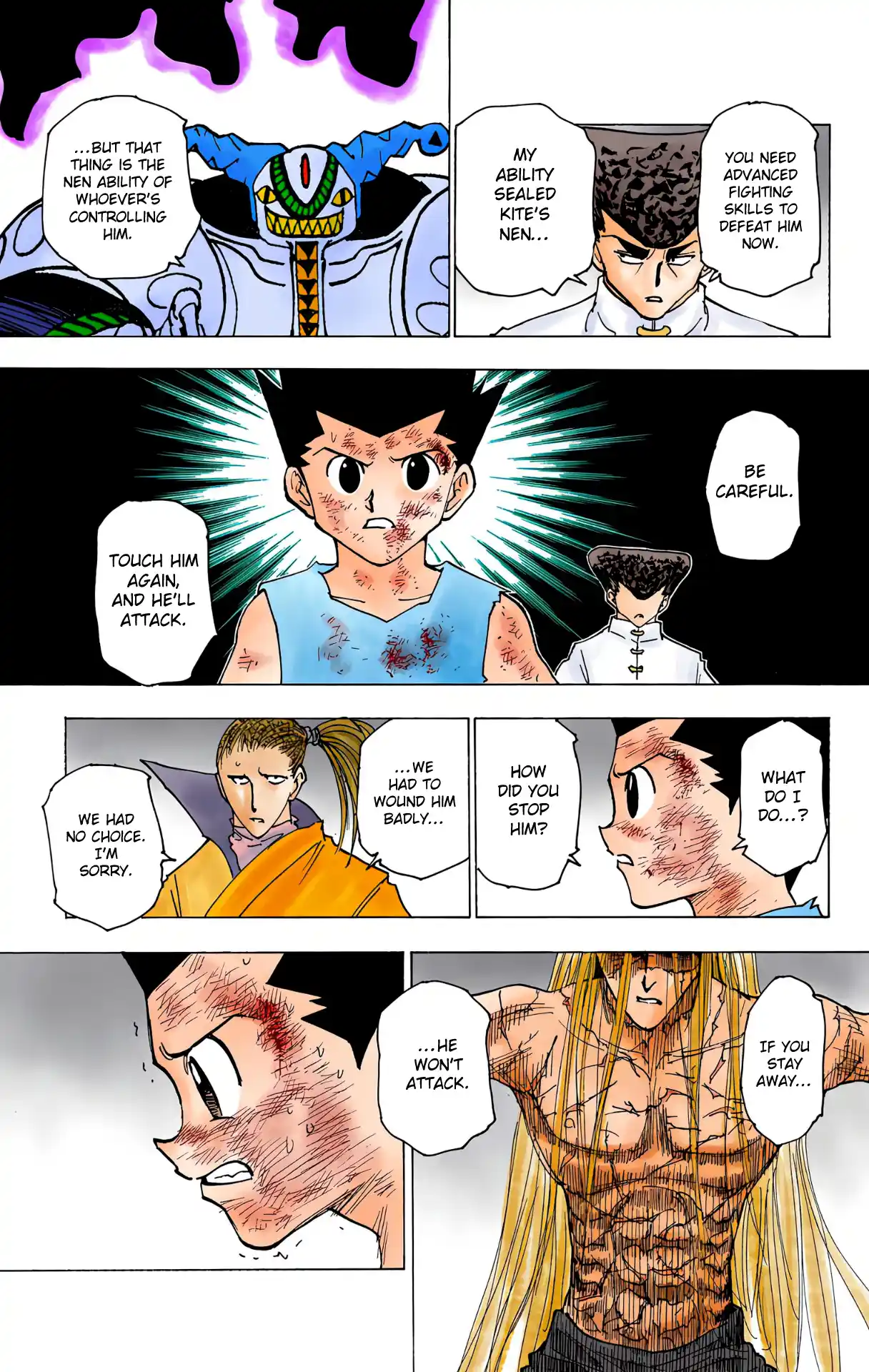 Hunter X Hunter Full Color Vol.21 Chapter 222
