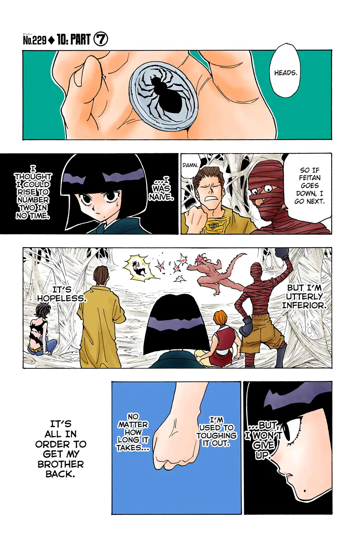 Hunter X Hunter Full Color Vol.22 Chapter 229